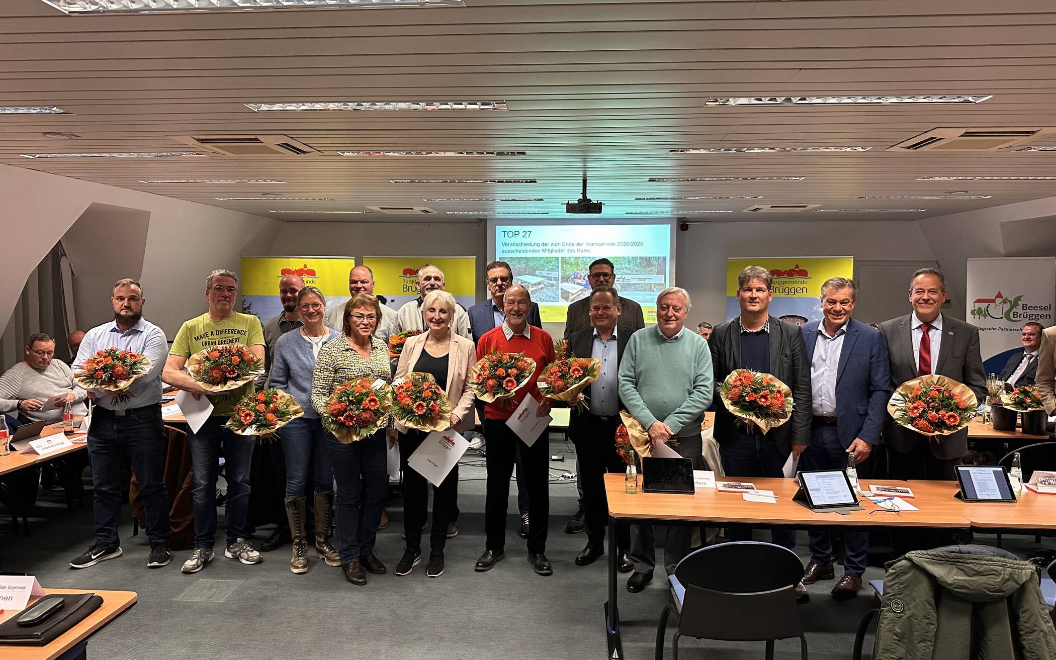 Frank Gellen (zweiter v. r.) wurde