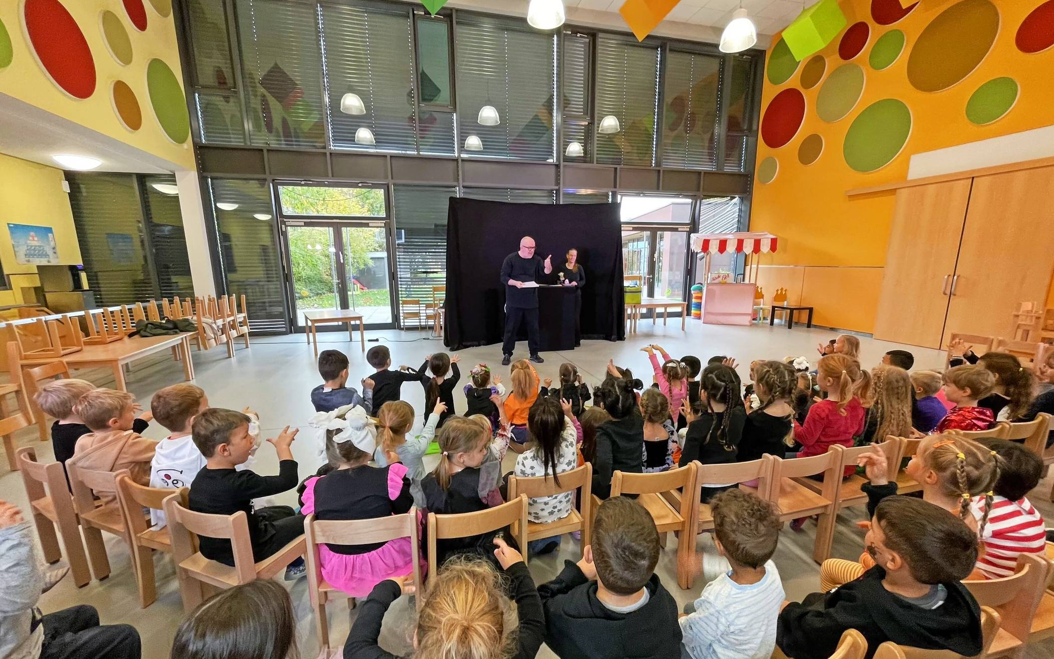 Waren voll bei der Sache: die