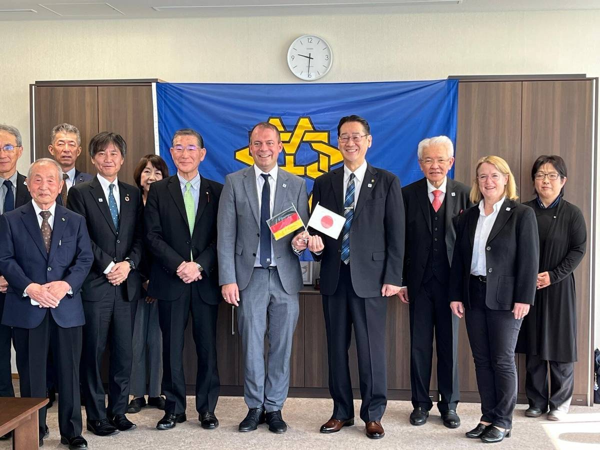 Bürgermeister trifft Bürgermeister 