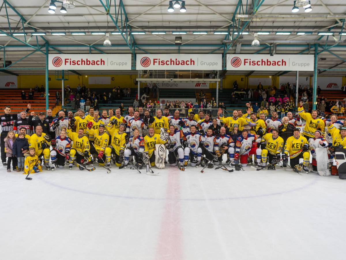 „Hockey is Diversity“: Charity-Eishockeyspiel in der Rheinlandhalle