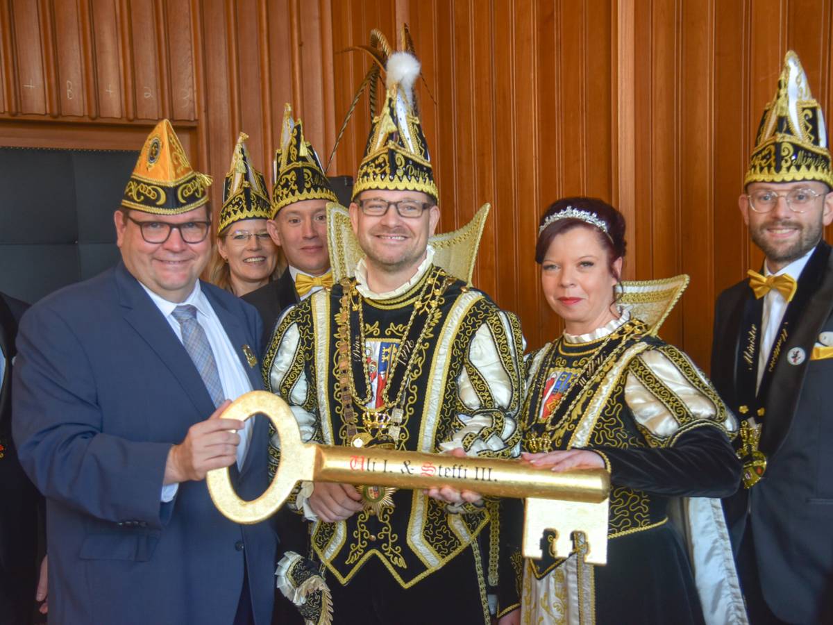 Inthronisierung des Krefelder Prinzenpaars
