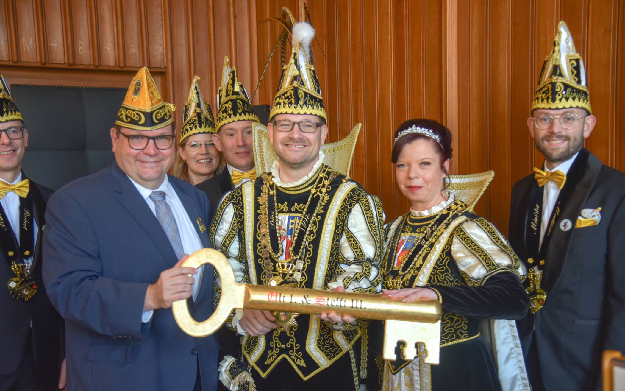 Inthronisierung des Krefelder Prinzenpaars
