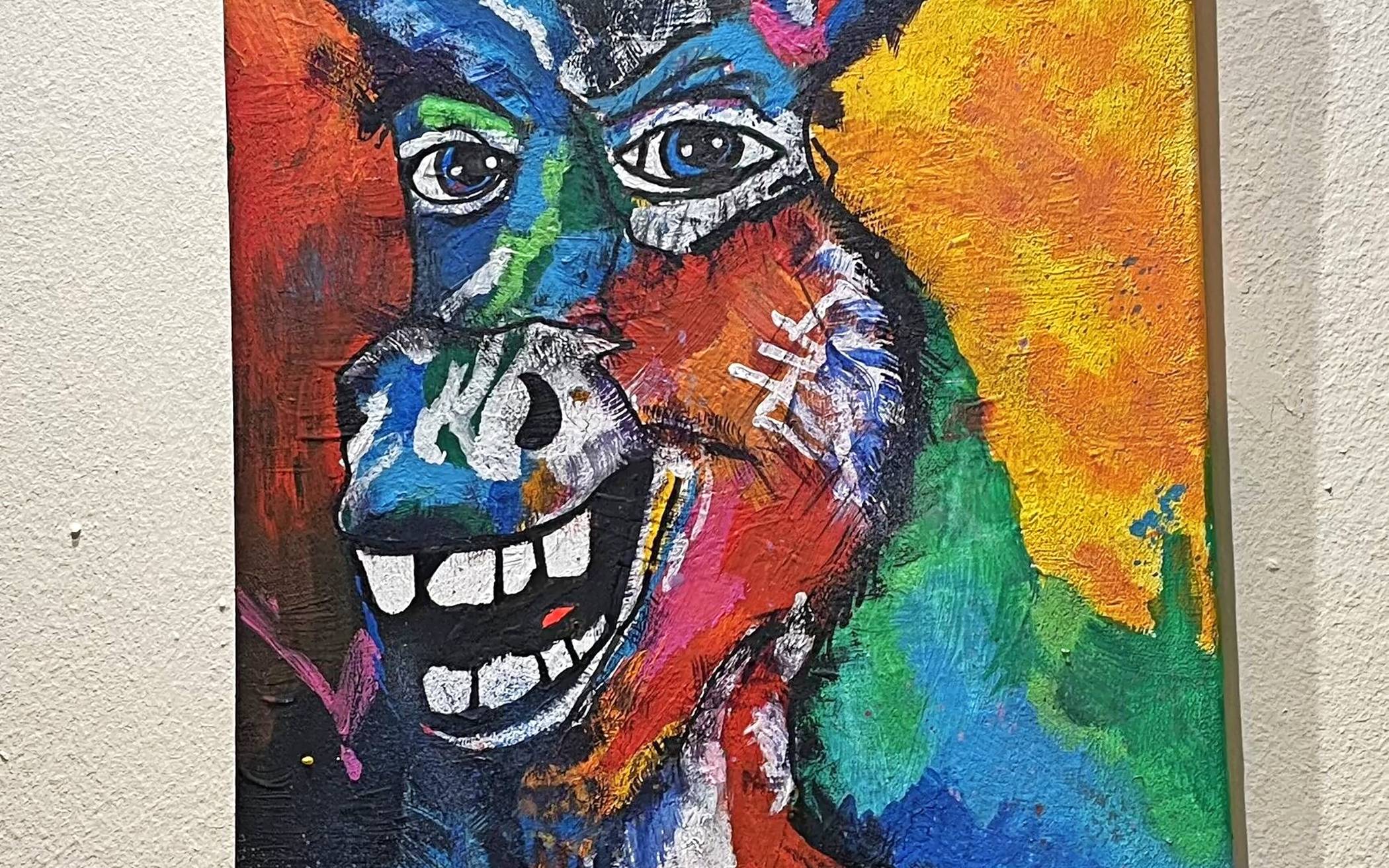  Alle lieben Esel: Platz 1 gab’s für Kai Königs tierisches Meisterwerk. 