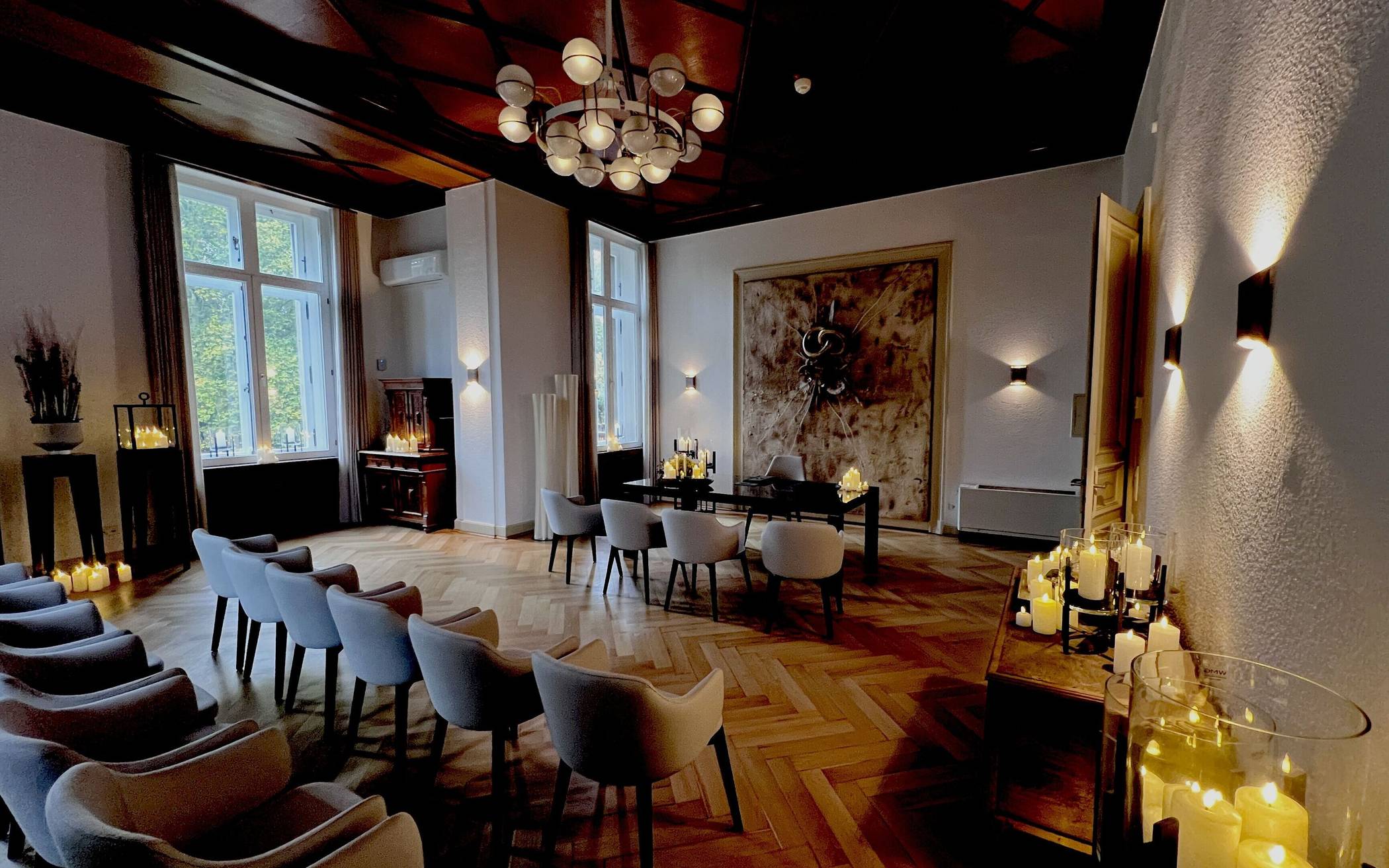 Besonders romantisch wird im neuen Standesamt