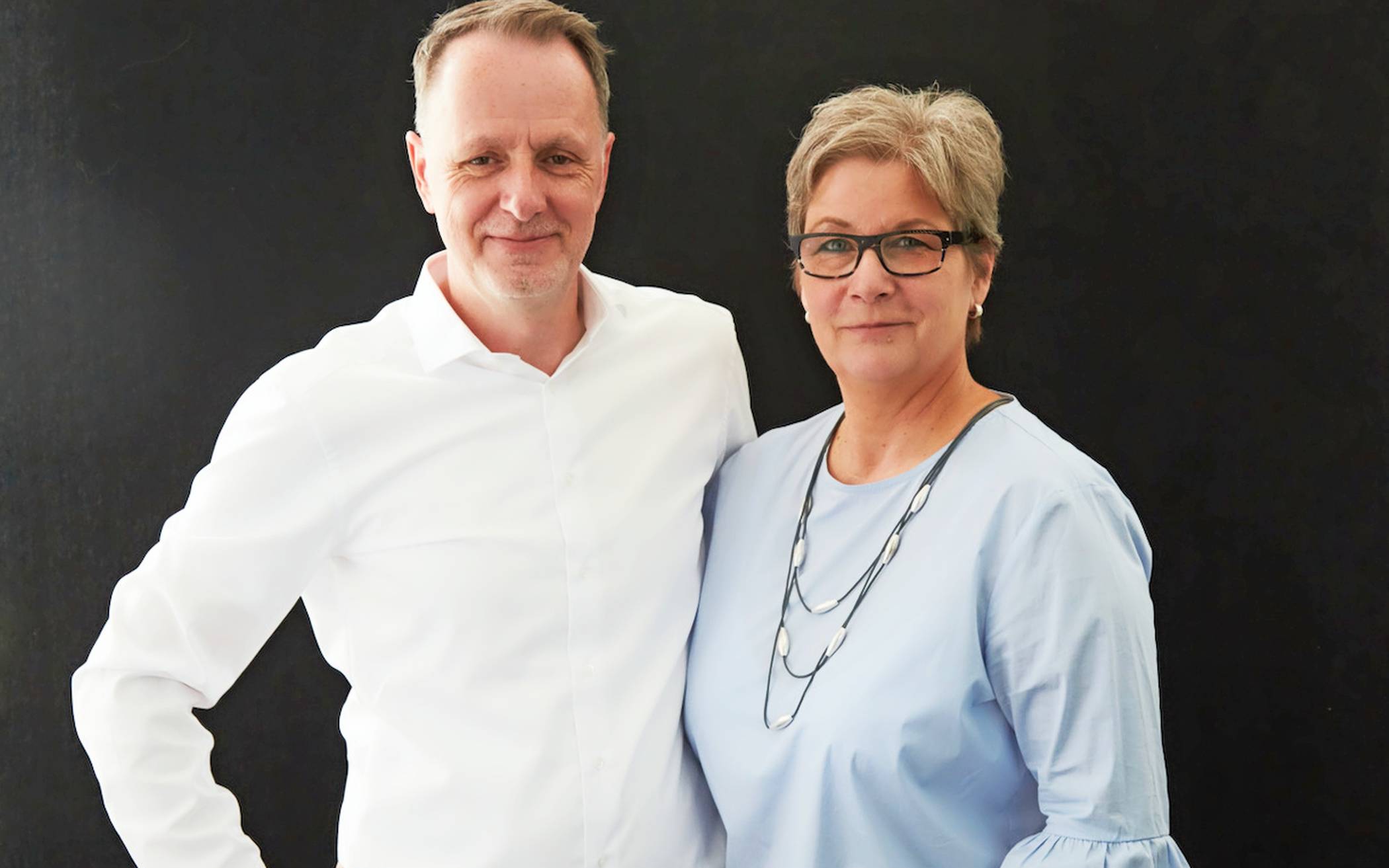 Die Neersener Claudia Rommel-Kratzmann und Rainer