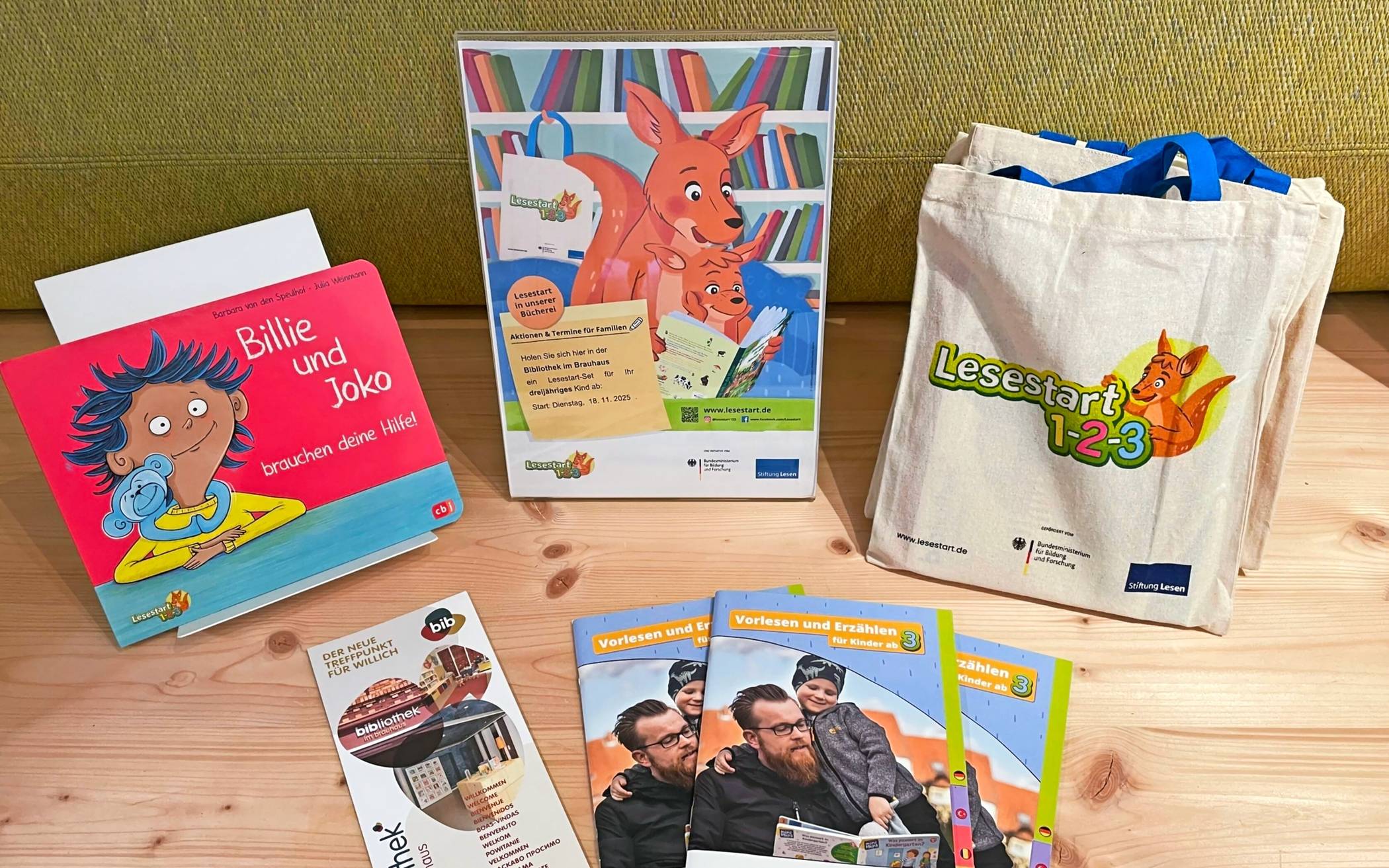 Lesestart-Sets: BiB seit drei Jahren dabei