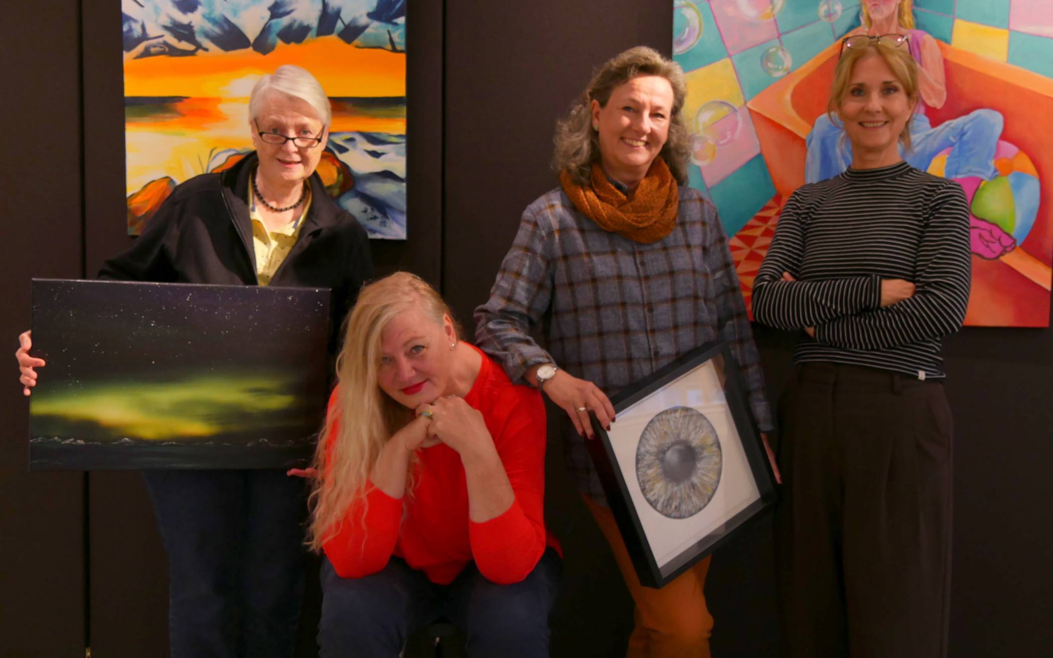 Vier Künstlerinnen im Nassauer Stall