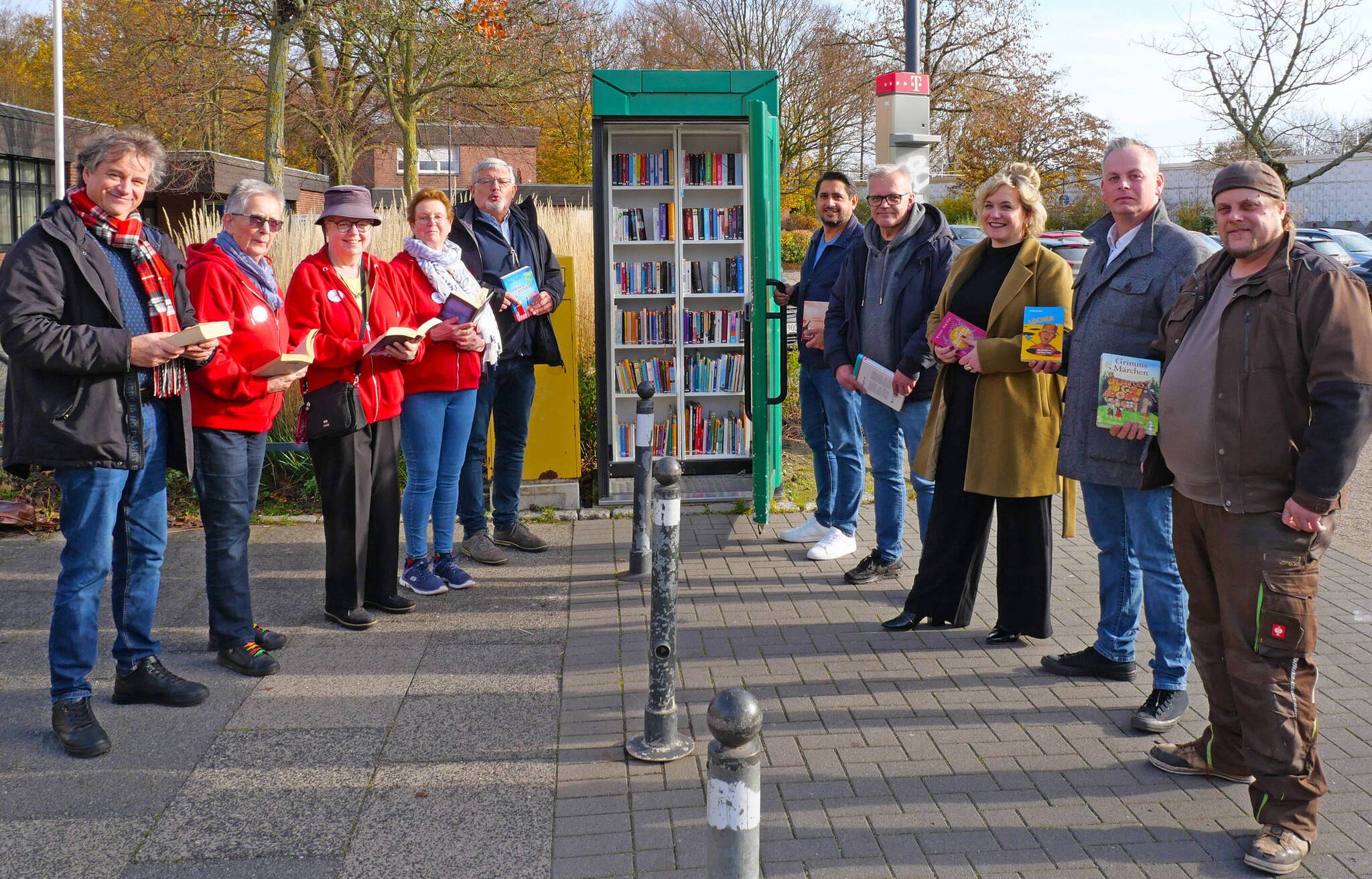 Die „Schmökerbude“ im Hagelkreuz Kempen ist wieder geöffnet