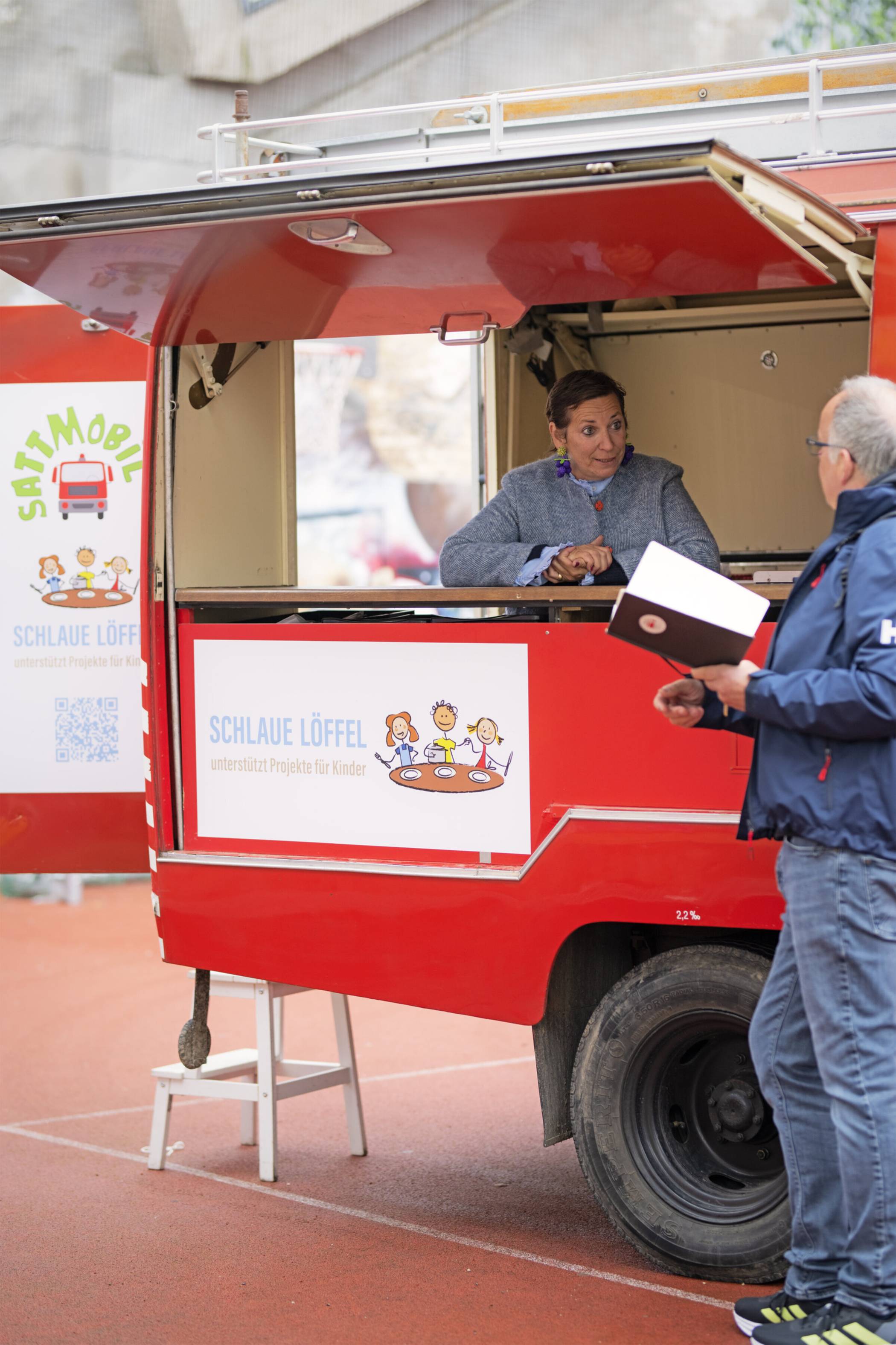  „Jeder gespendete Euro verwandelt sich bei uns in ein Stück Kinderglück – in ein Frühstück, ein Lächeln, ein bisschen  Zuversicht.“ 
