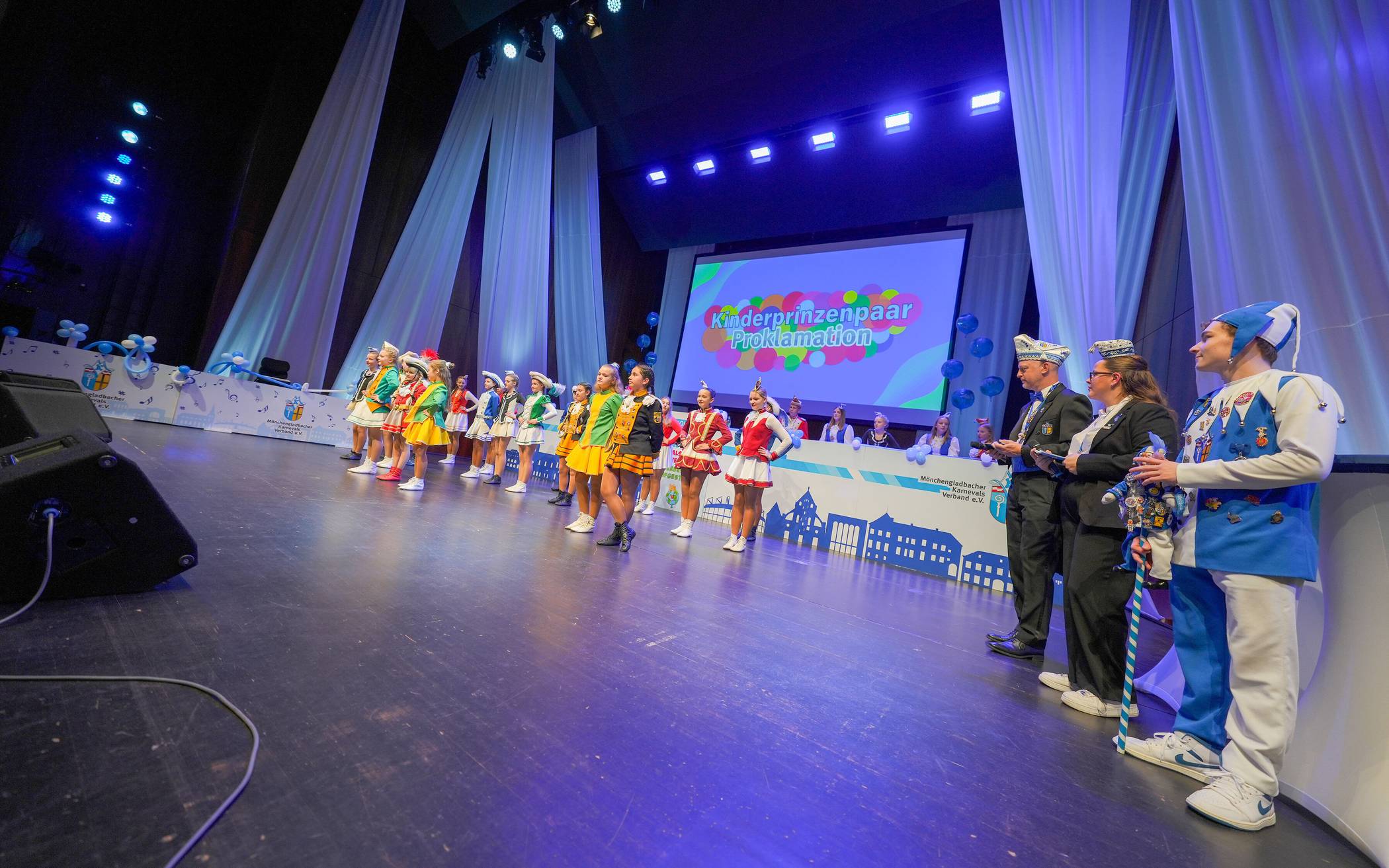 Natürlich durfte auch die Kindertraditionsgarde nicht...