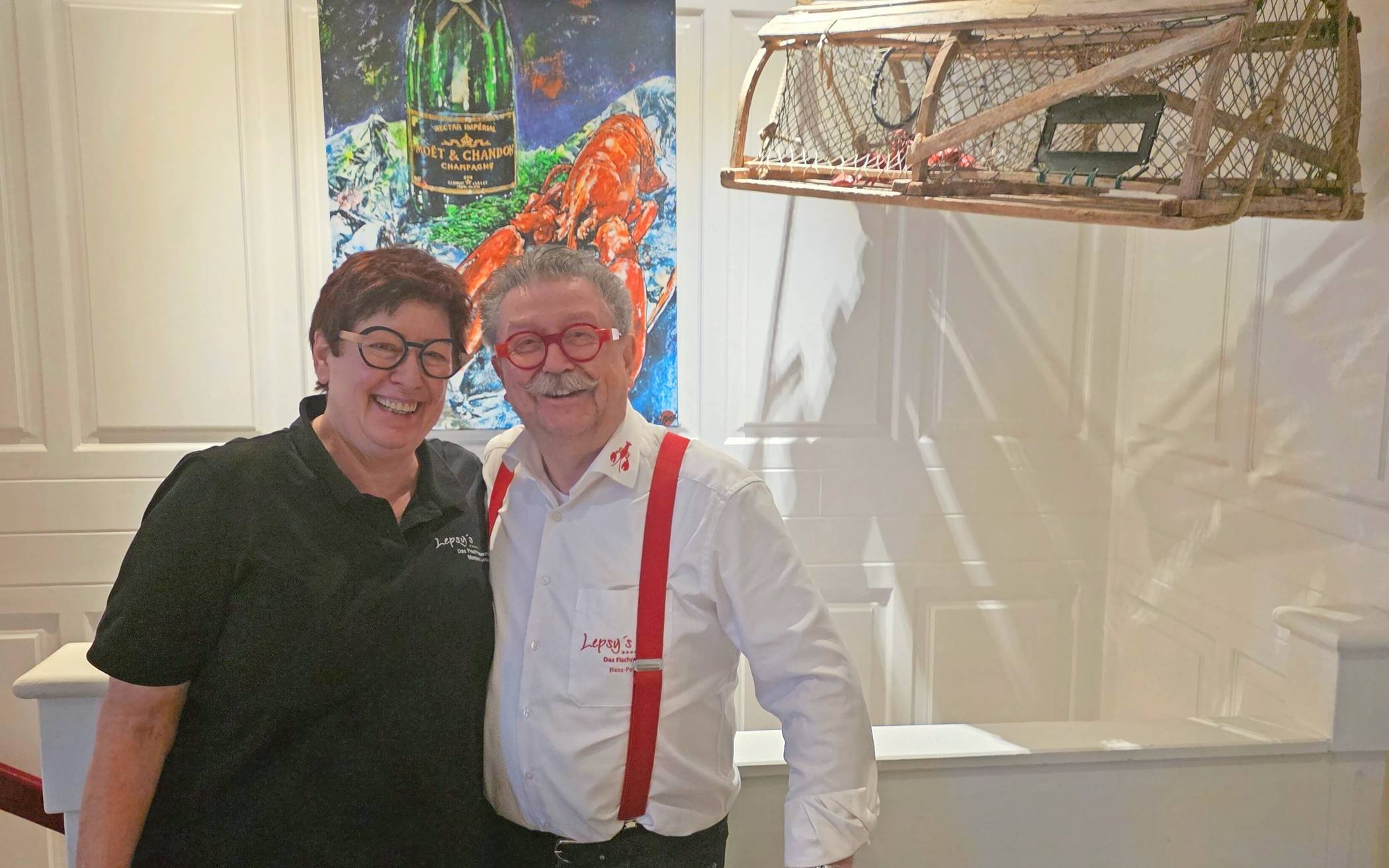 Feiern ihr 40-jähriges Restaurantjubiläum: Martina und