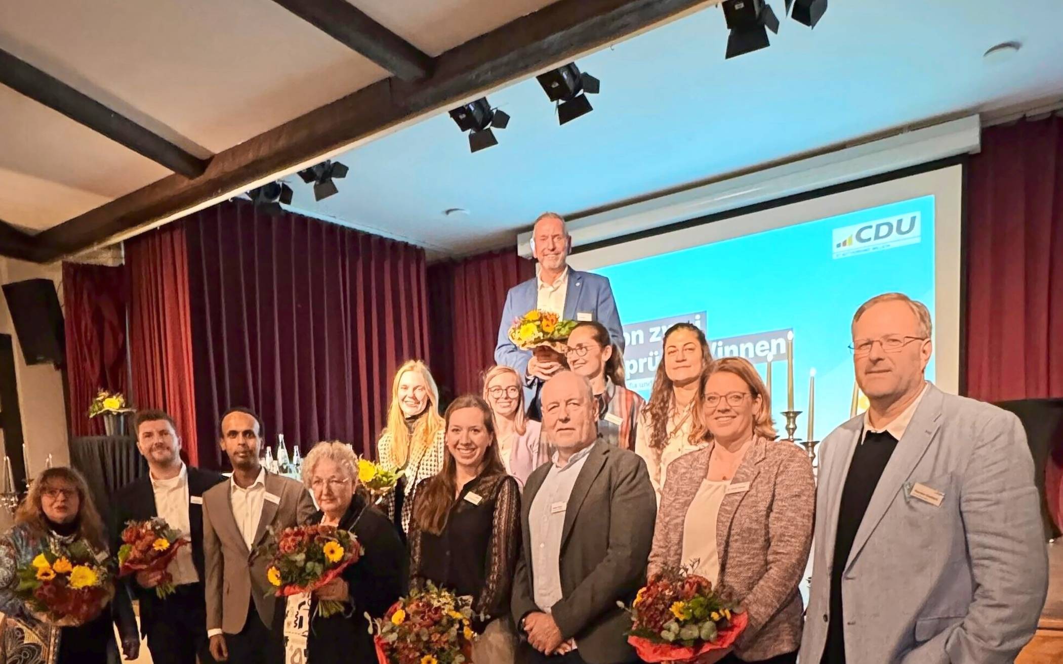  Der neue Vorstand der CDU Willich um den Vorsitzenden Guido Görtz (Bildmitte).  