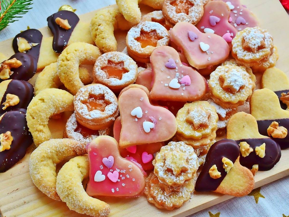 Plätzchenbackaktion läuft