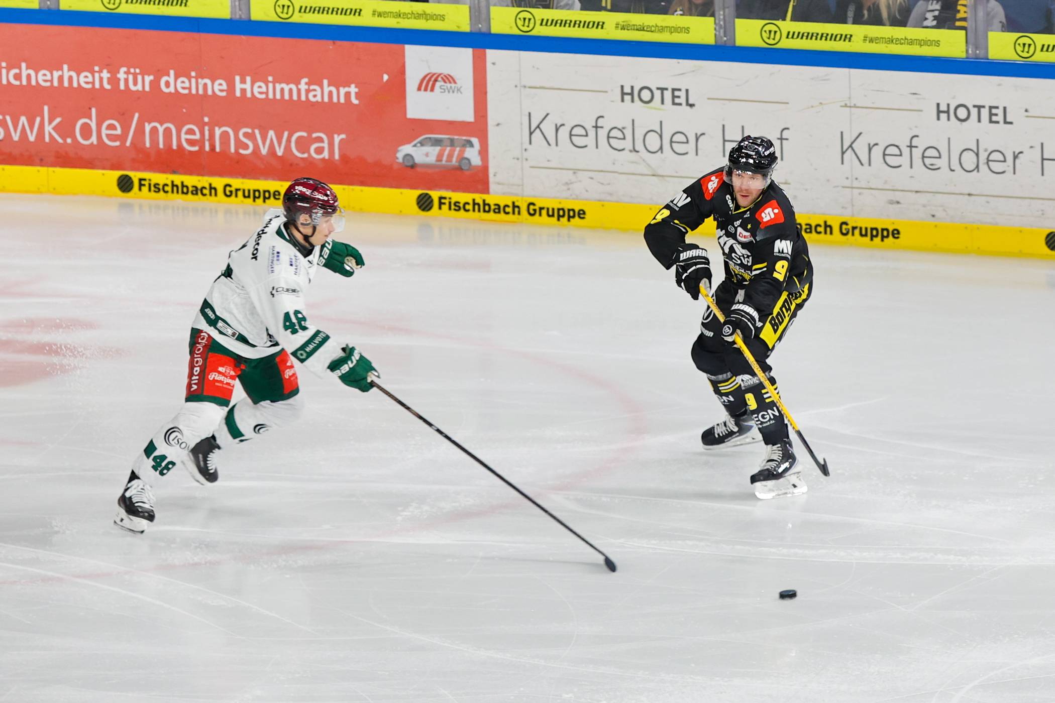 Marcel Müller (r.) - hier bei einem früheren Spiel - war der Matchwinner gestern Abend.