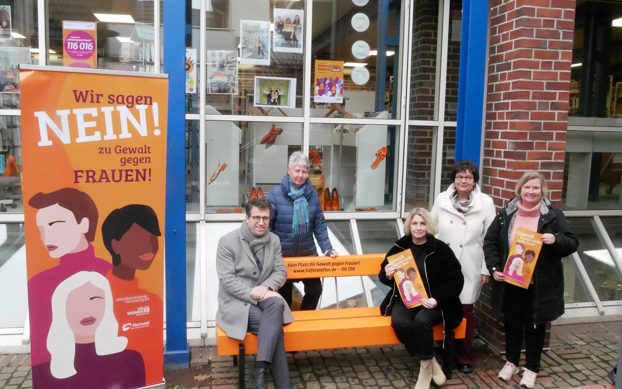 Bürgermeister Christian Küsters, Renate Dyck (Vorsitzende