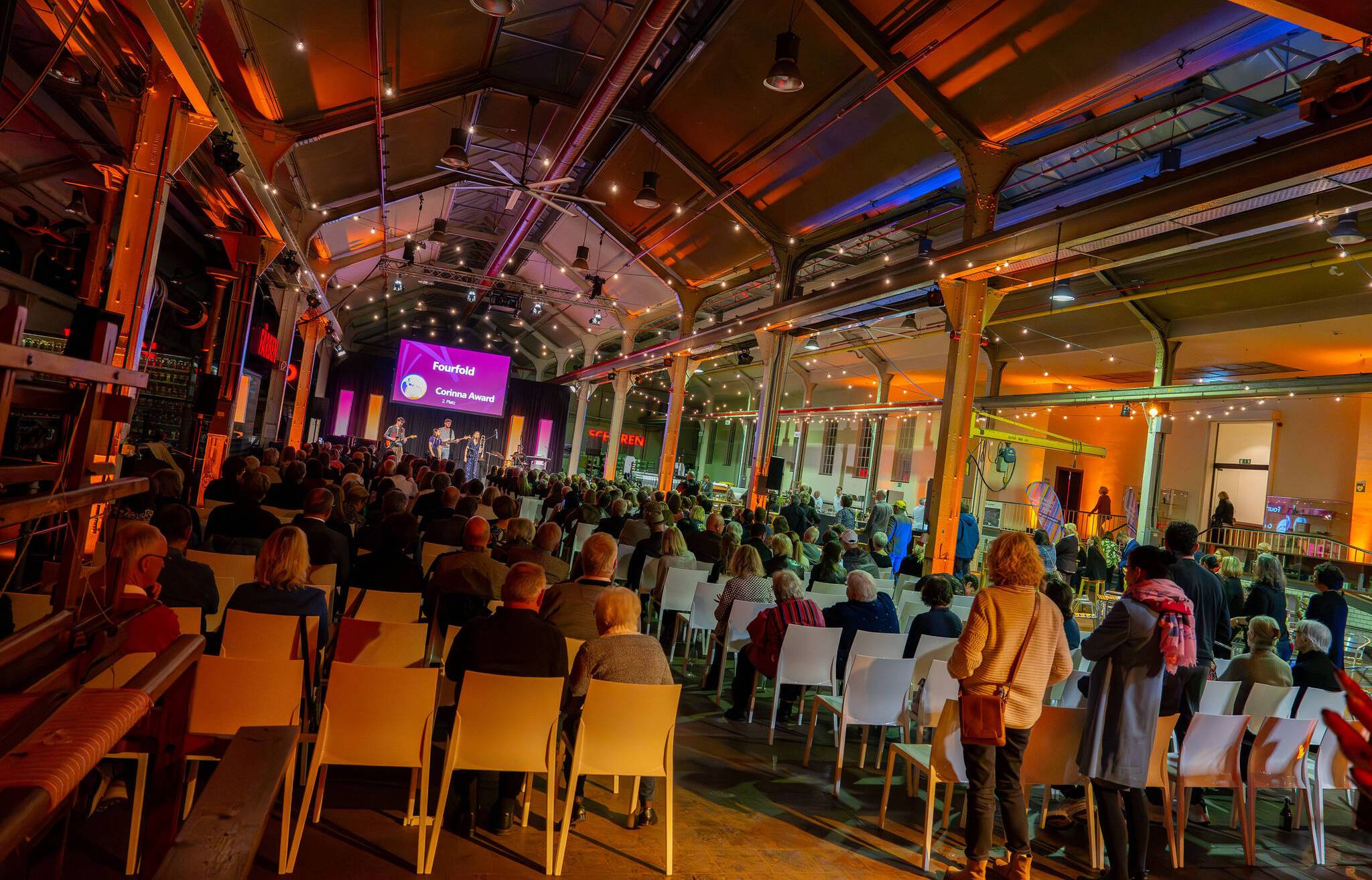 In der Maschinenhalle im Monforts Quartier