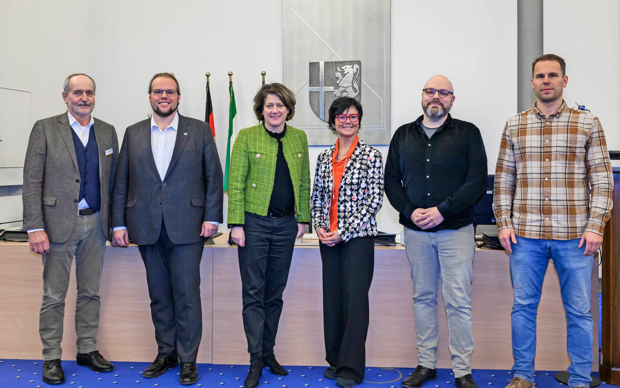 Dr. Matthias Franz, Kreisdezernent Gregor Küpper,