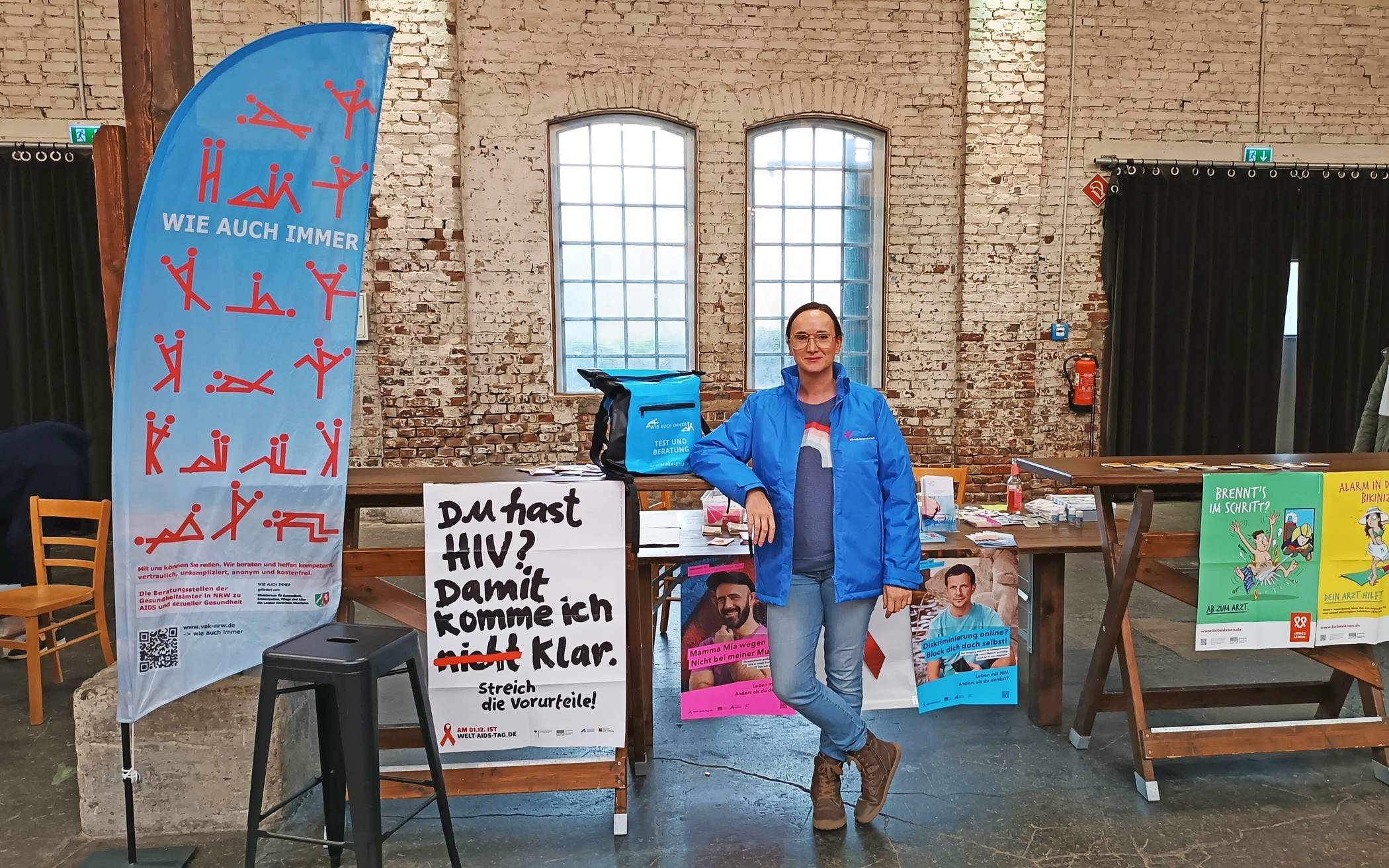 Beratung zum Thema HIV