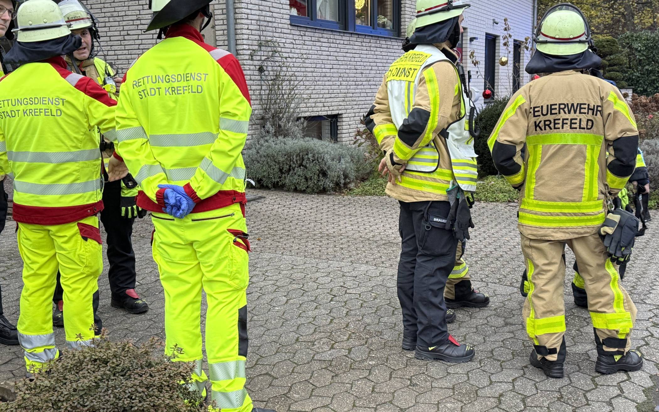 Wohnungsbrand an der Engerstraße in Krefeld