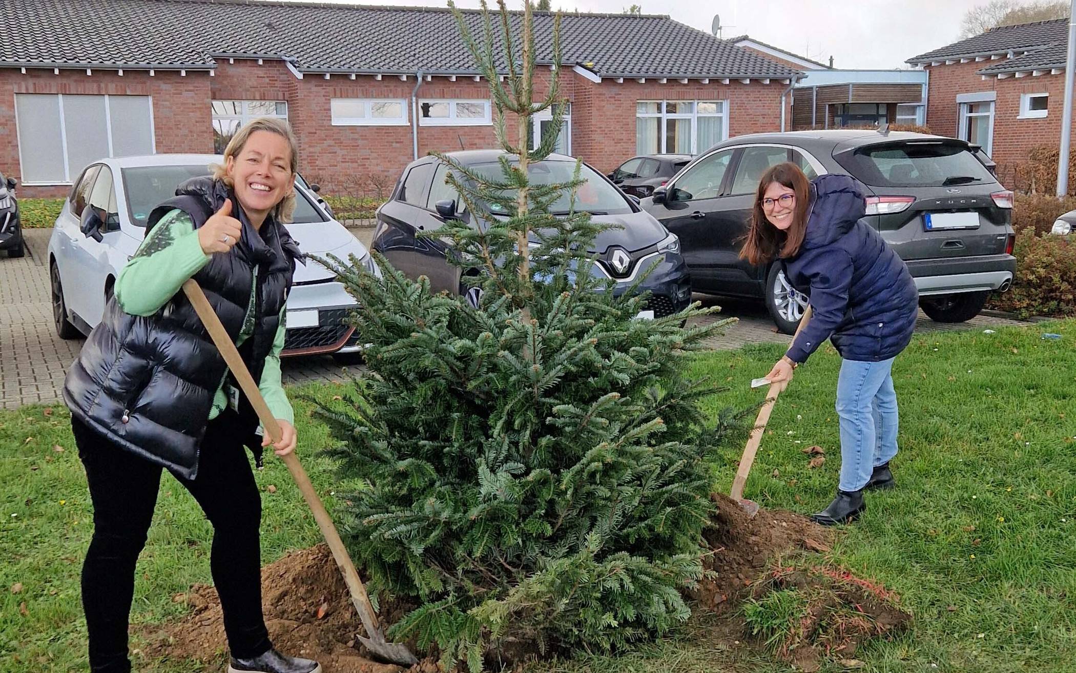 Mitmachen und Baum schmücken