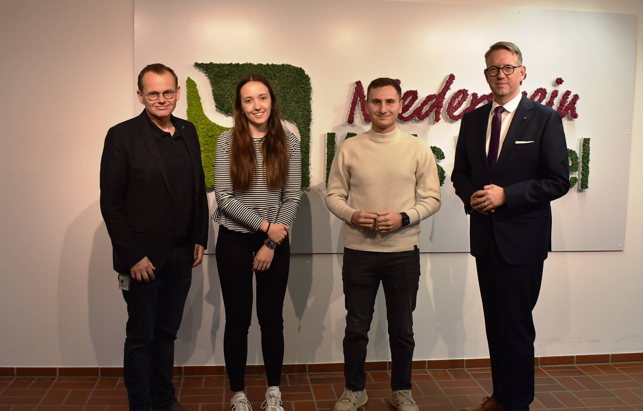 Landrat Ingo Brohl (r.) und Dr.