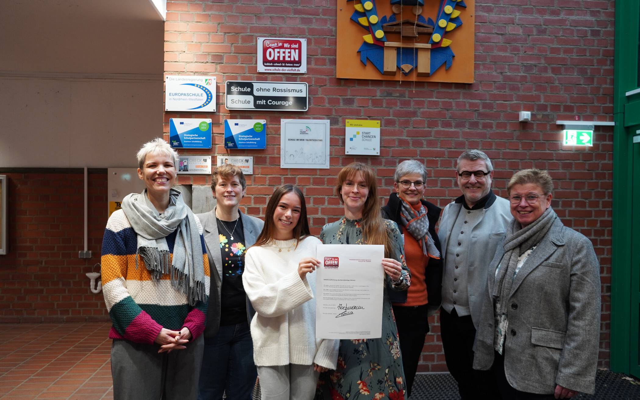 Berufskolleg ist „Schule der Vielfalt“