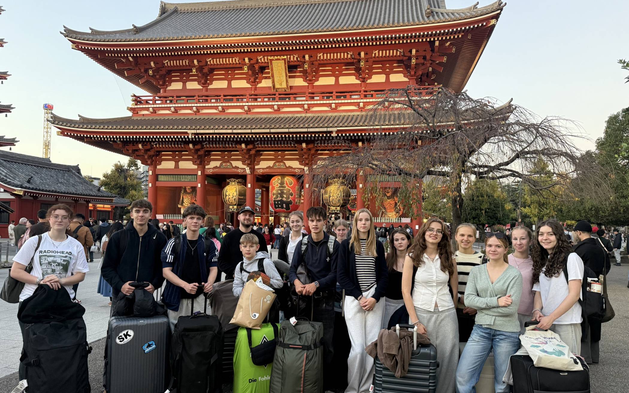 Die Schüler des St. Bernhard-Gymnasiums Willich