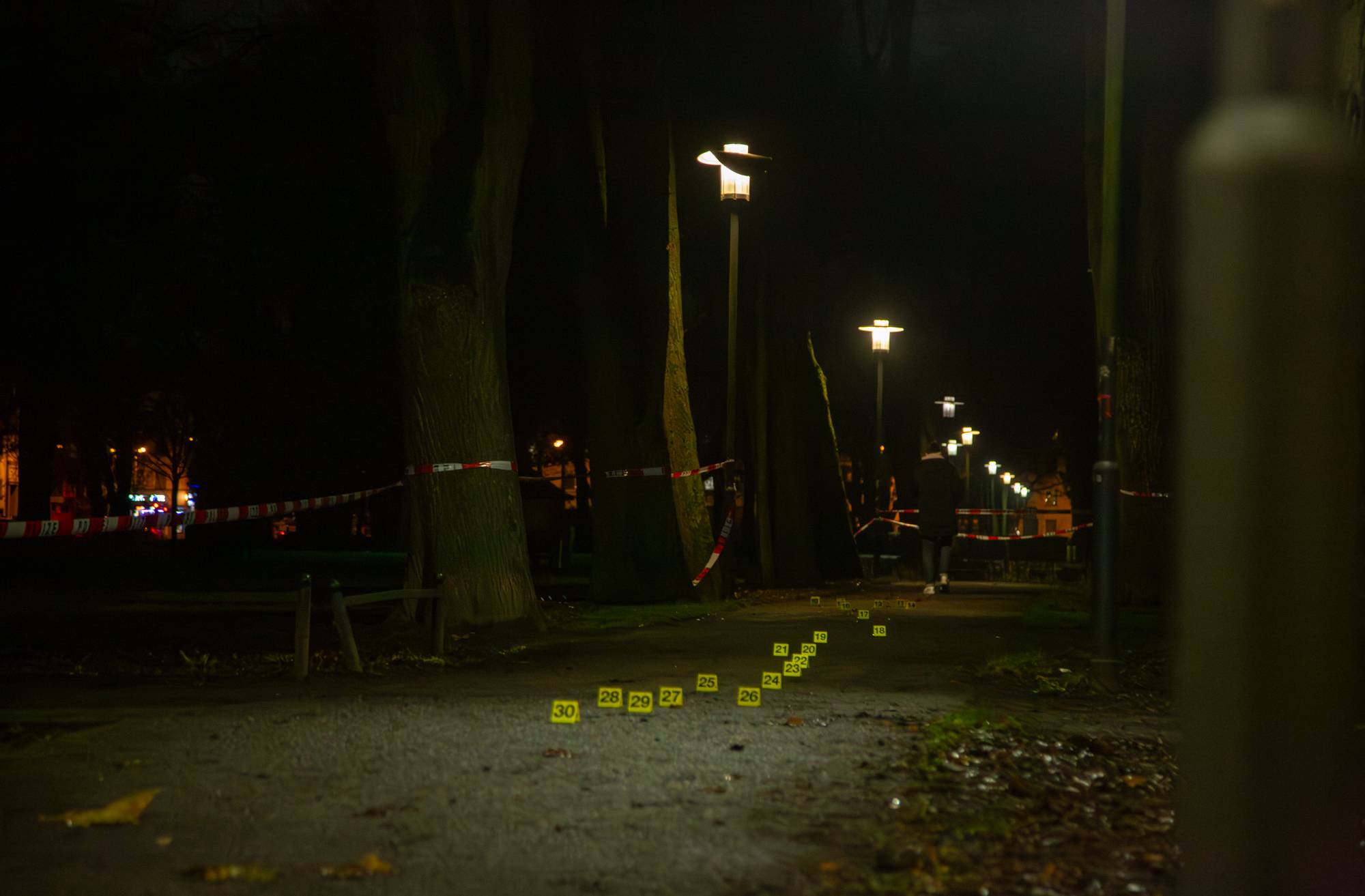 Ein Schwerverletzter mit Schnittverletzungen