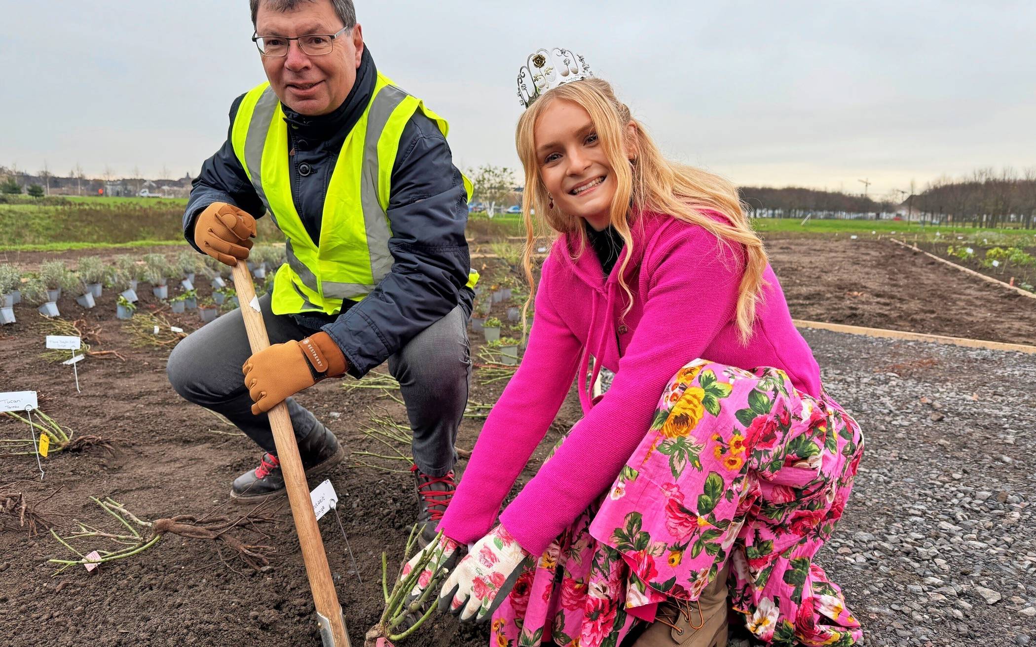 IGA-Geschäftsführer Horst Fischer und die Steinfurther