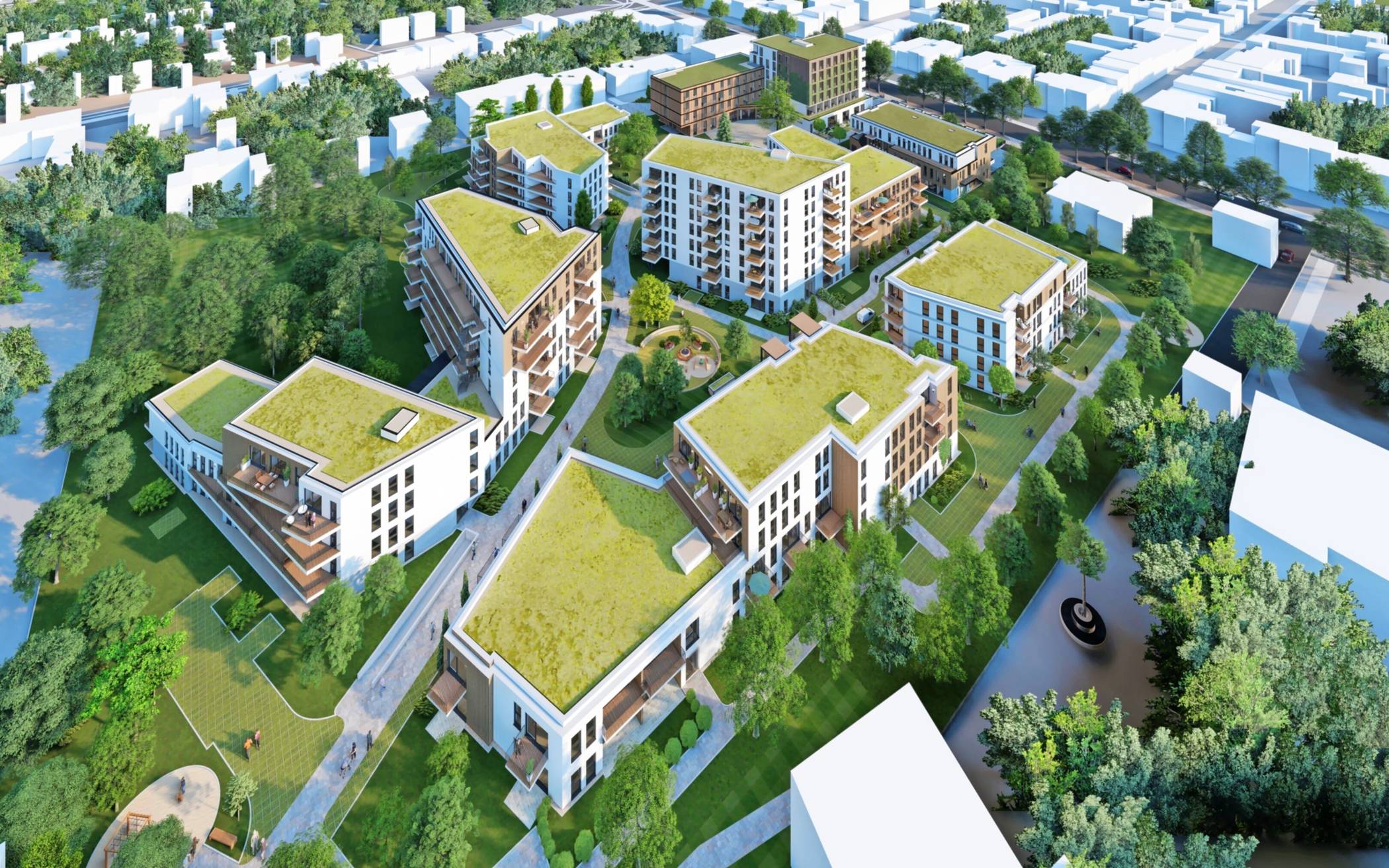 Der Baustart der „Krefelder Höfe“ soll