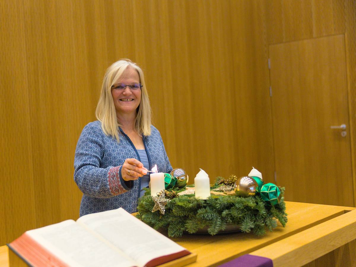 Martina Oertel wird in das Gemeinsame Pastorale Amt eingeführt