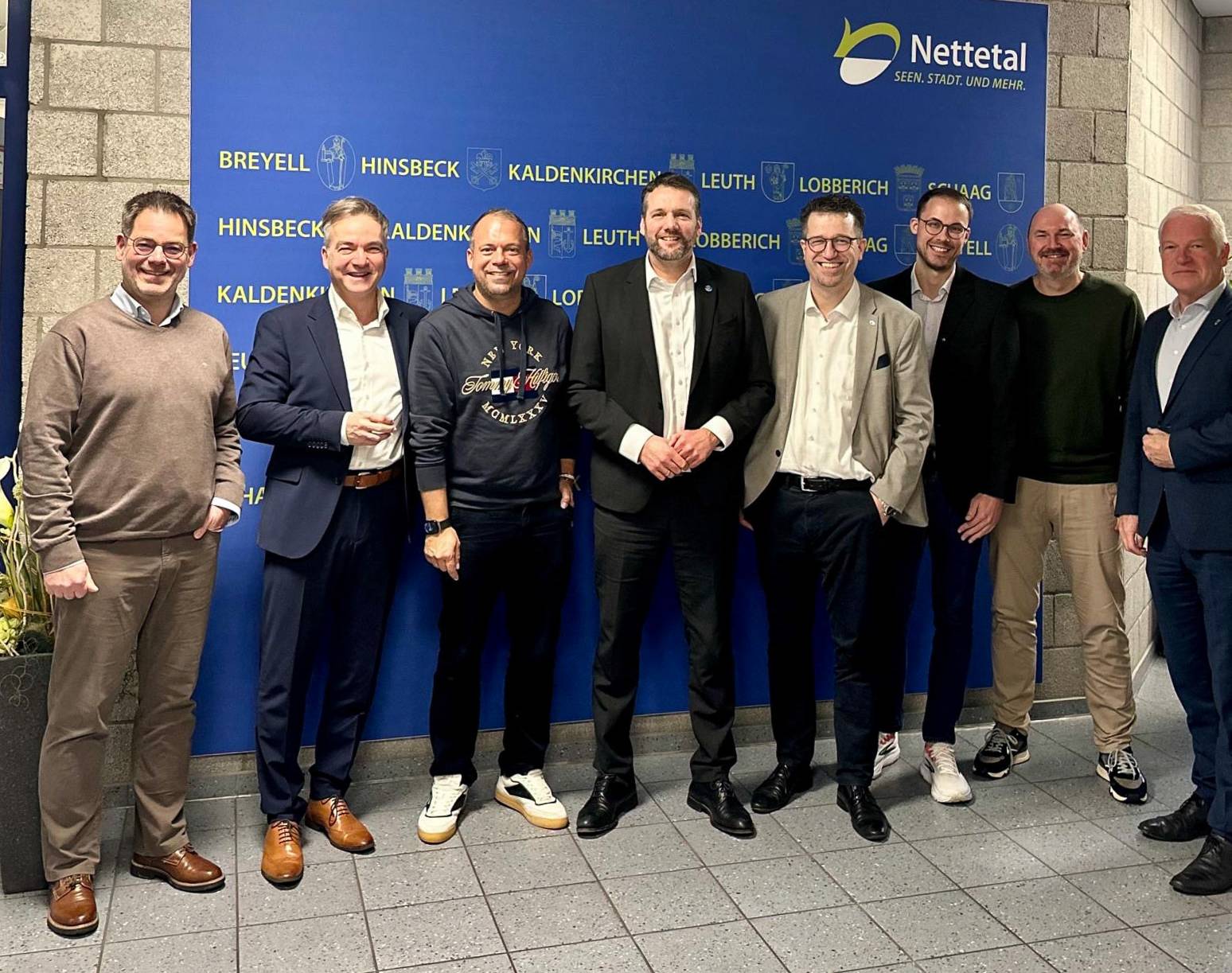  Andreas Gisbertz (Mitte) zeigte sich dankbar für das entgegengebrachte Vertrauen. 