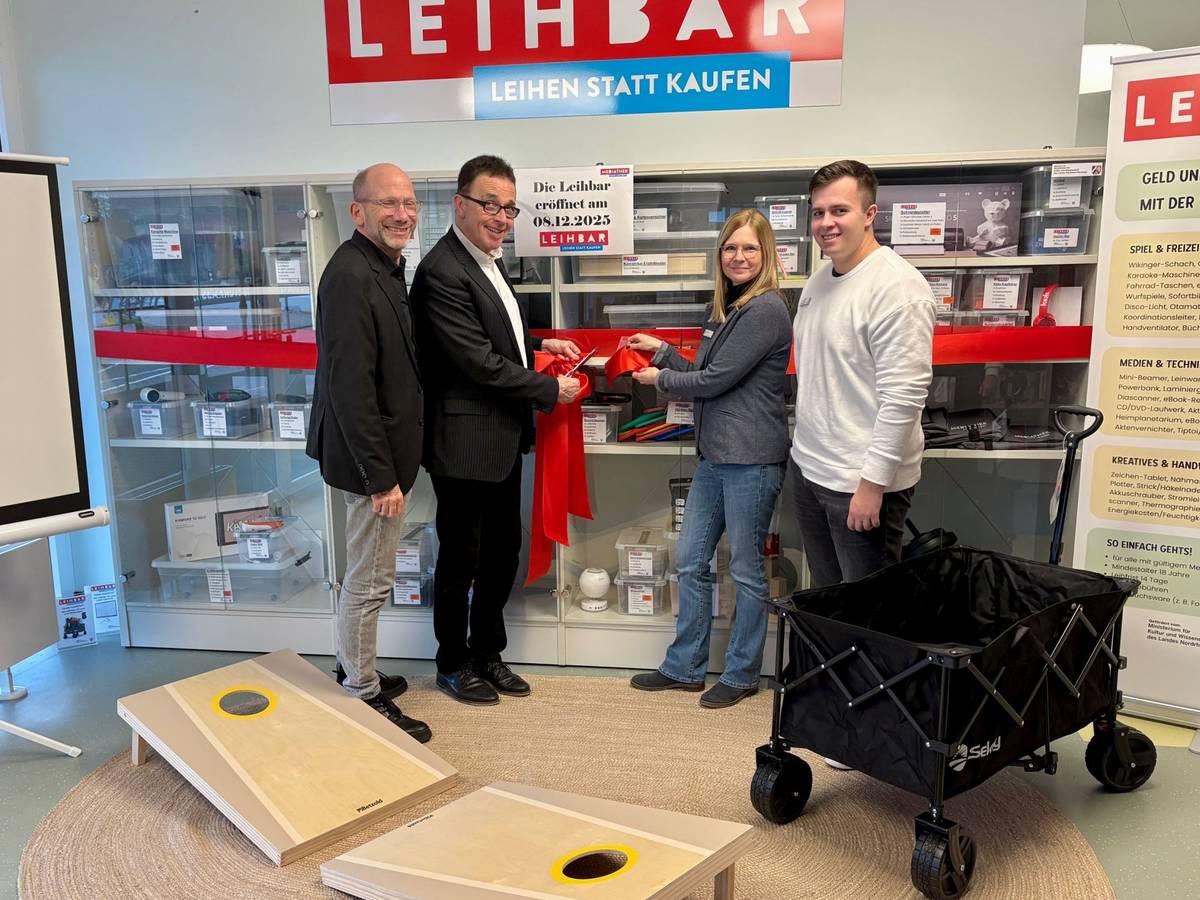 Ein Akkuschrauber aus der Bibliothek?