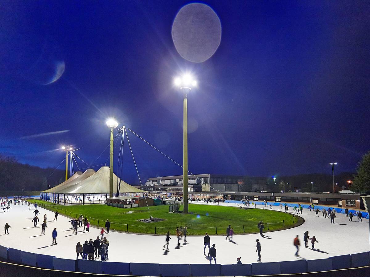 Hier geht es rund – ein eisiges Vergnügen