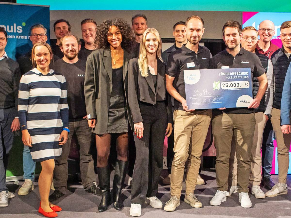 Büdericher Start-up gewinnt Final Pitch