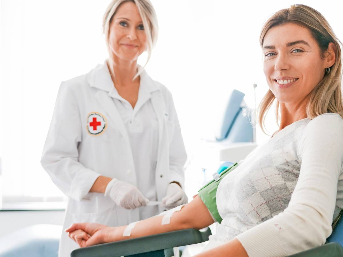 Noch ein Mal Blut spenden im Advent