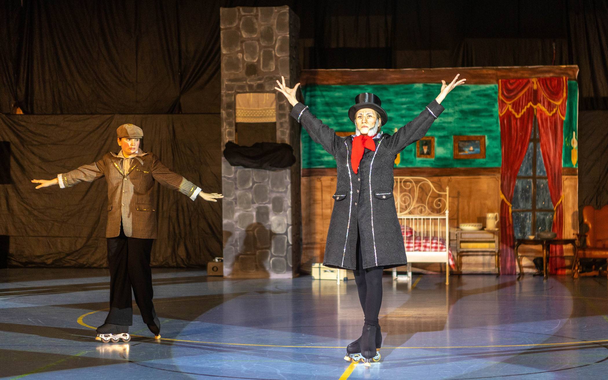 Das Weihnachtsmärchen der Skating Cats
