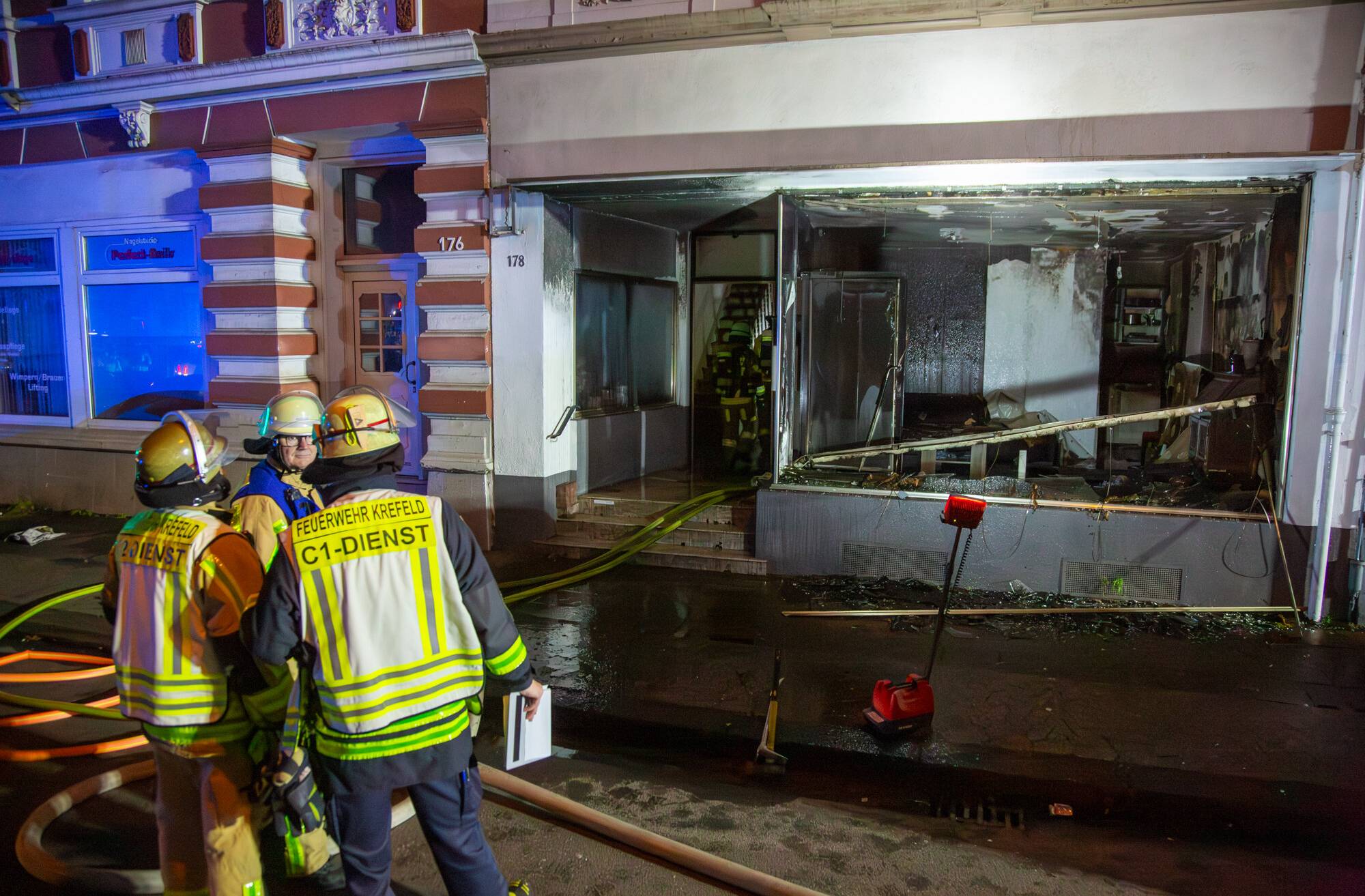 Feuerwehr wurde zu Brand an Markstraße gerufen