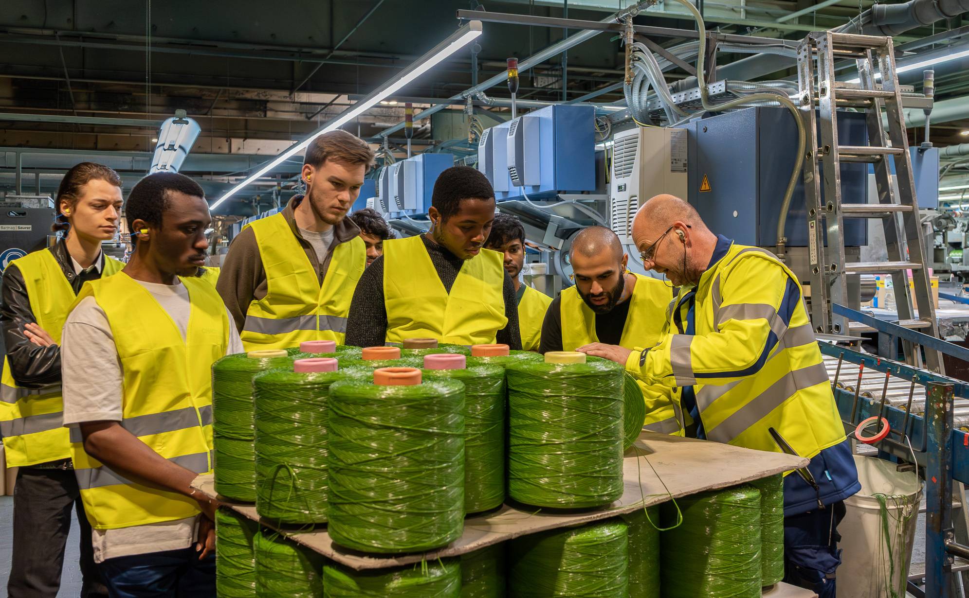 20 Studierende der Hochschule Niederrhein nahmen