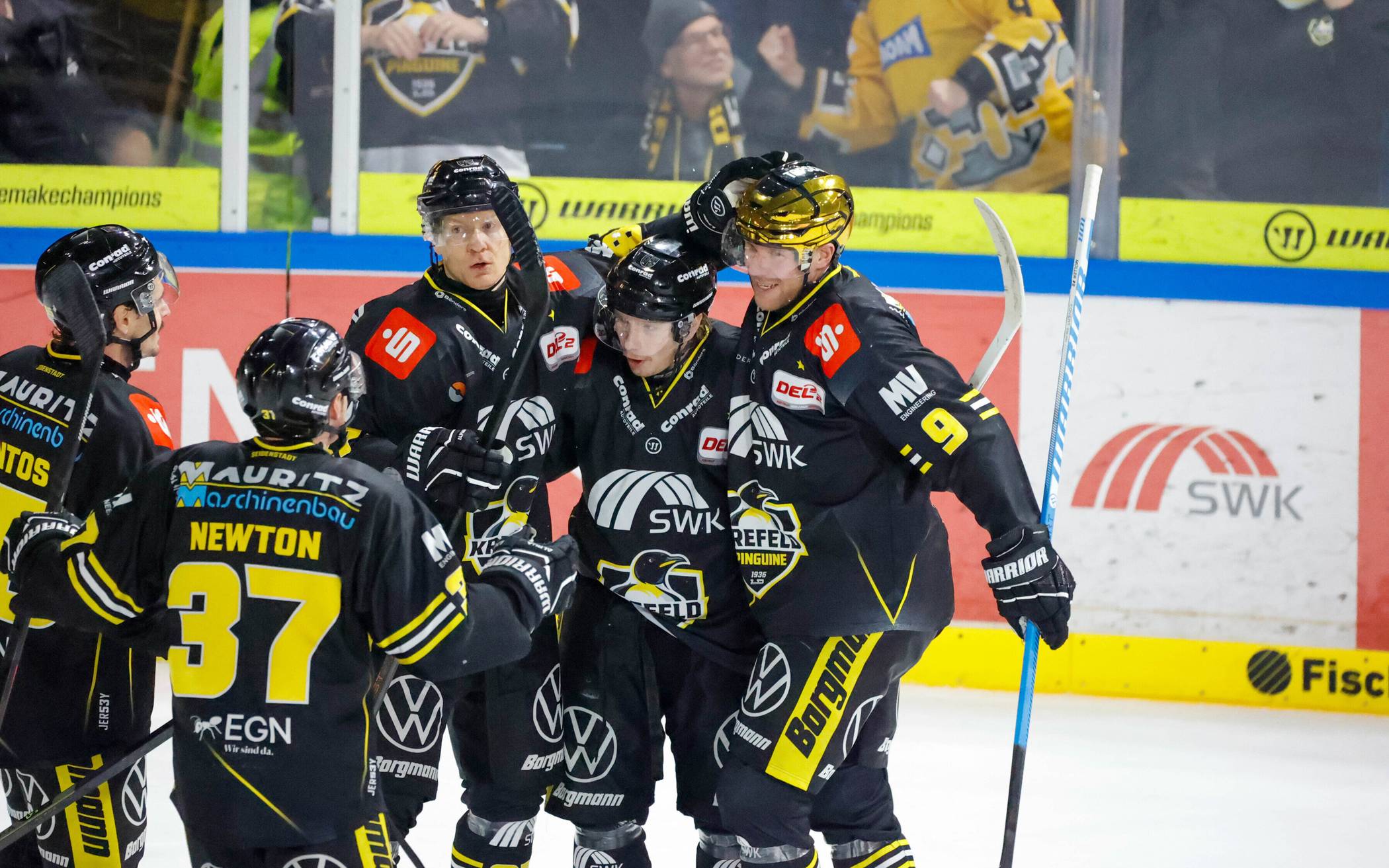 Sechs-Punkte-Wochenende für die Pinguine