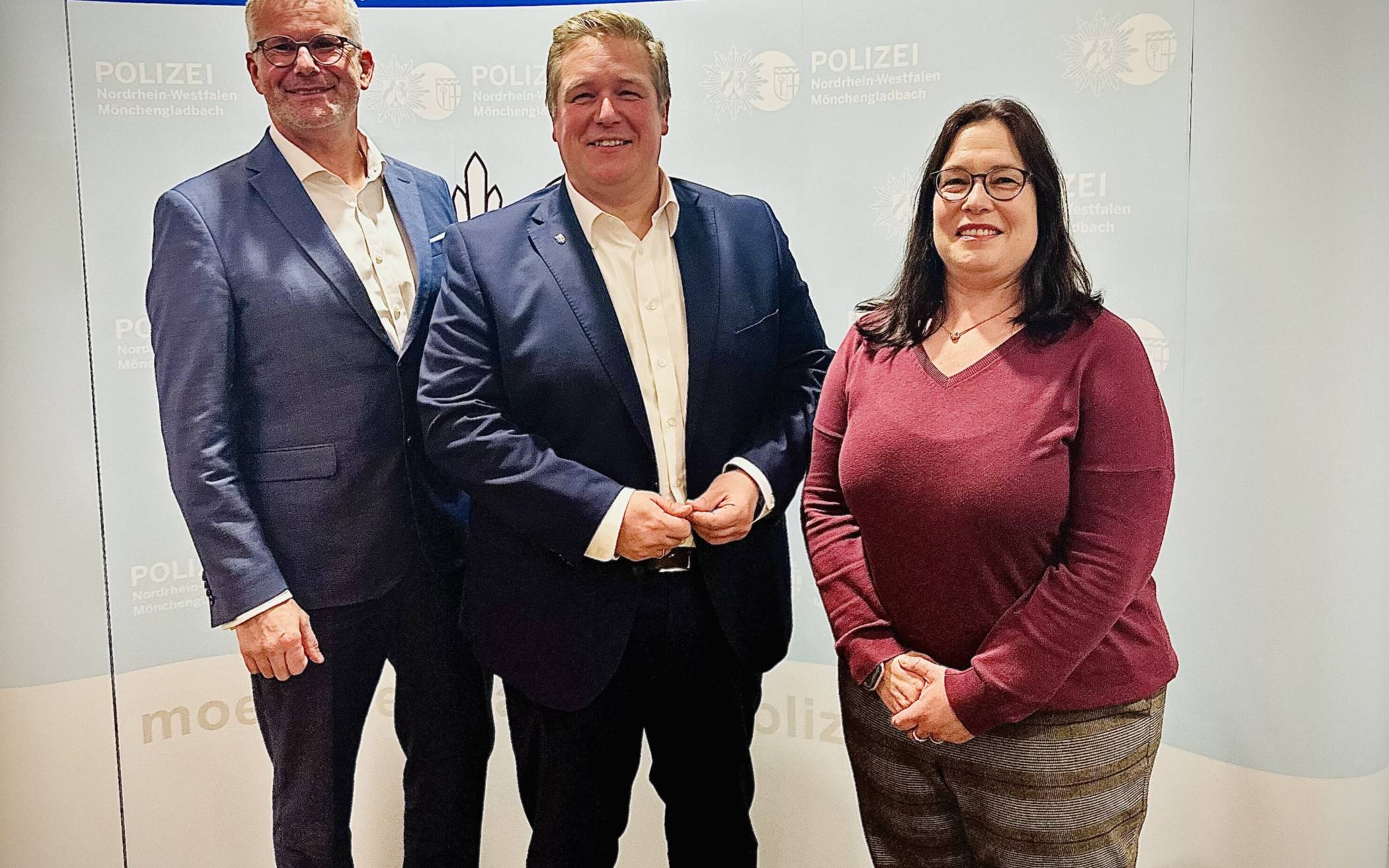 Der Polizeibeirat mit (v.l.) dem kommissarischen