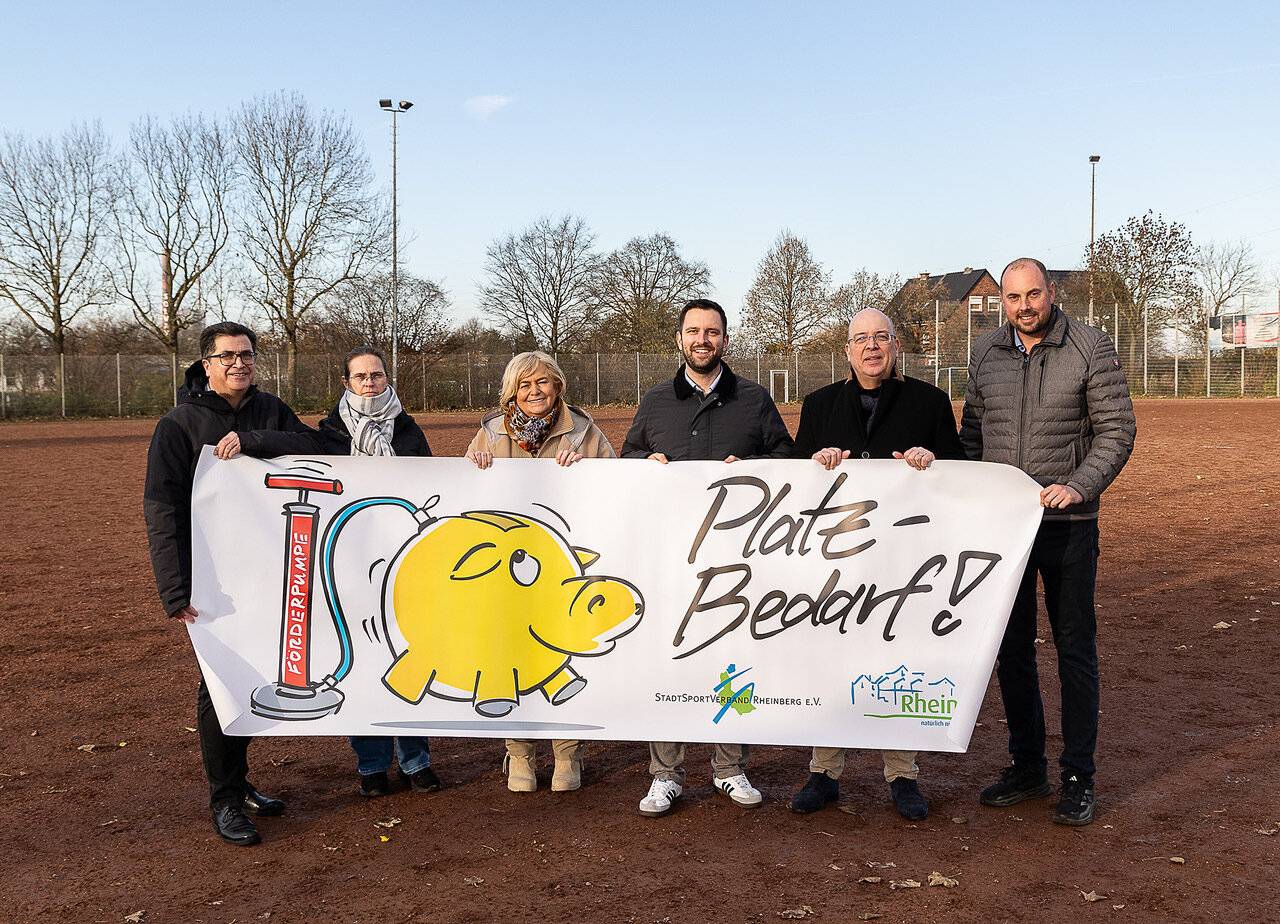 Stadtverwaltung, Politik und Stadtsportverband Rheinberg ziehen
