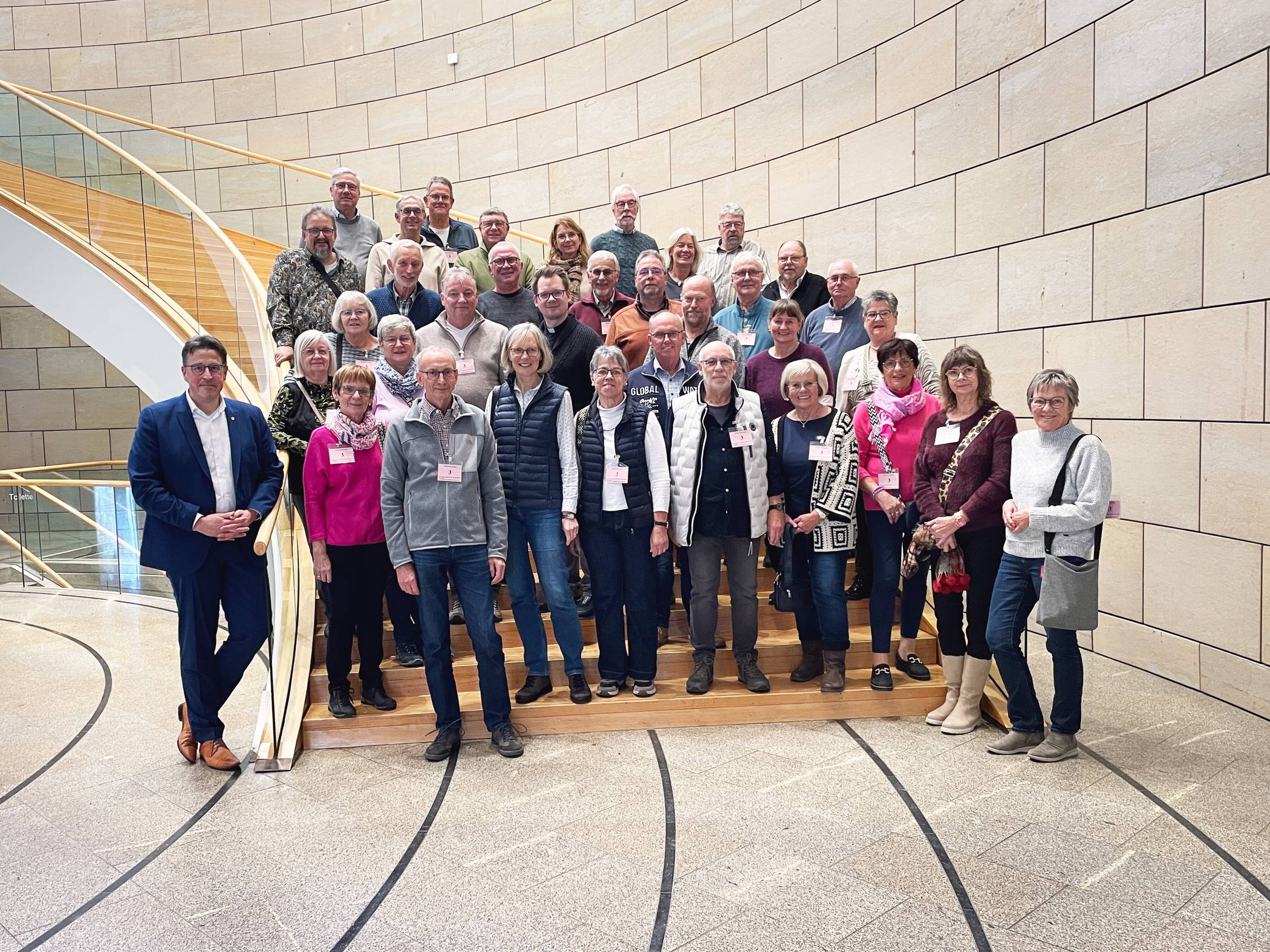  St. Michael Schützenbruderschaft Saalhoff 1520 e.V. zu Besuch im Landtag 