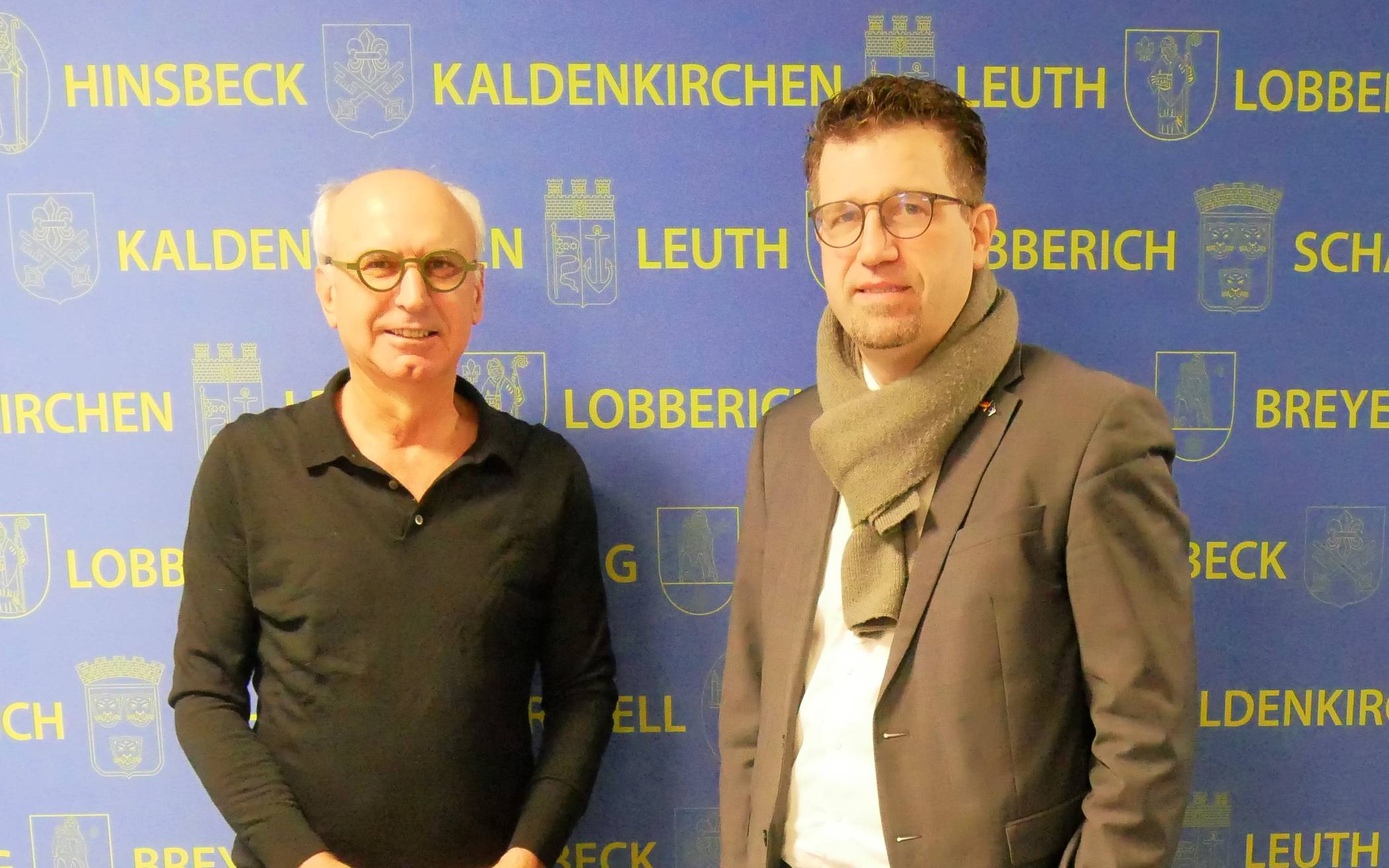 Anestis Ioannidis (l.) zu Besuch im