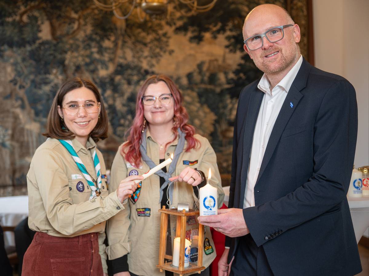 Das Friedenslicht aus Bethlehem ist angekommen