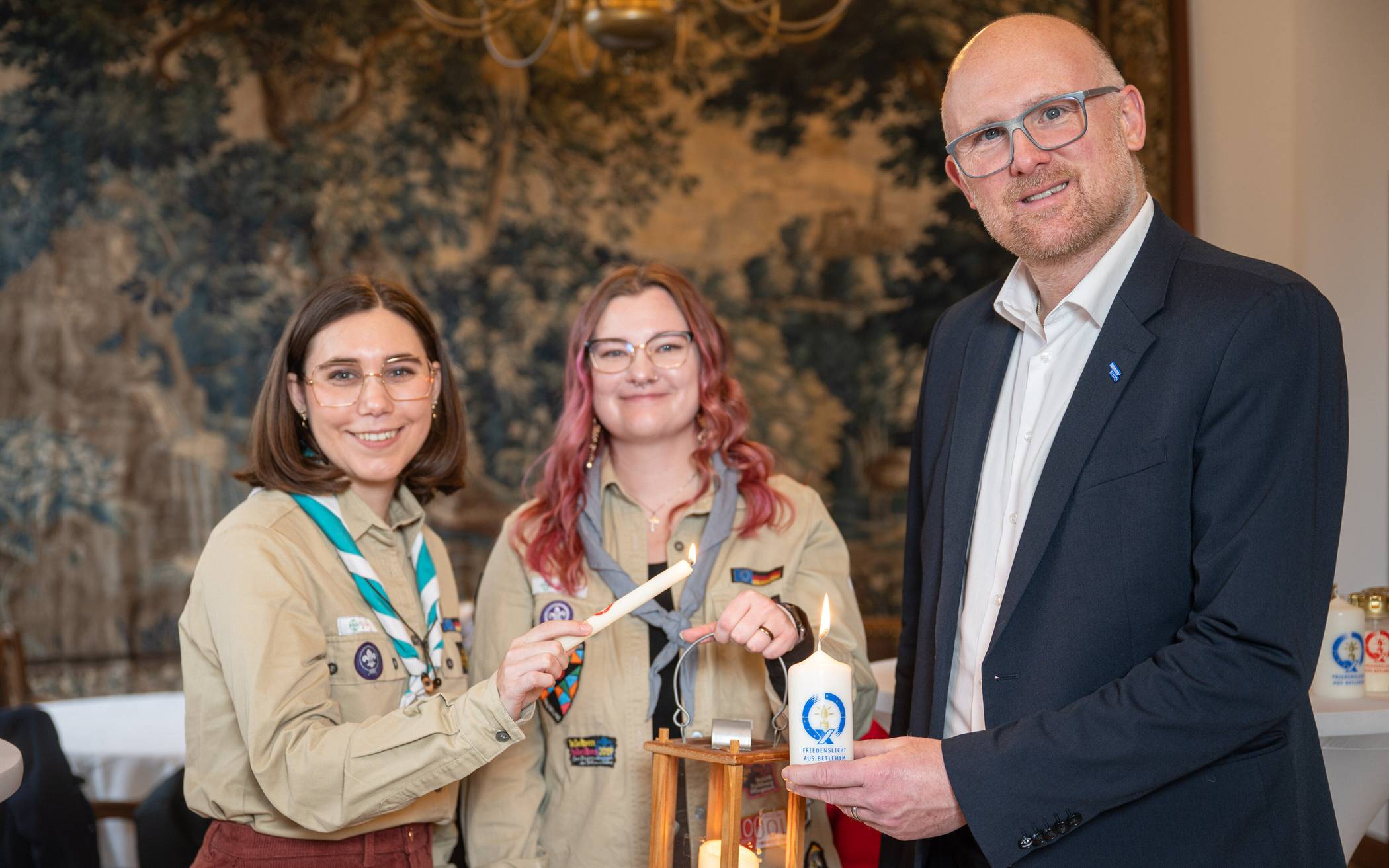 Das Friedenslicht aus Bethlehem ist angekommen