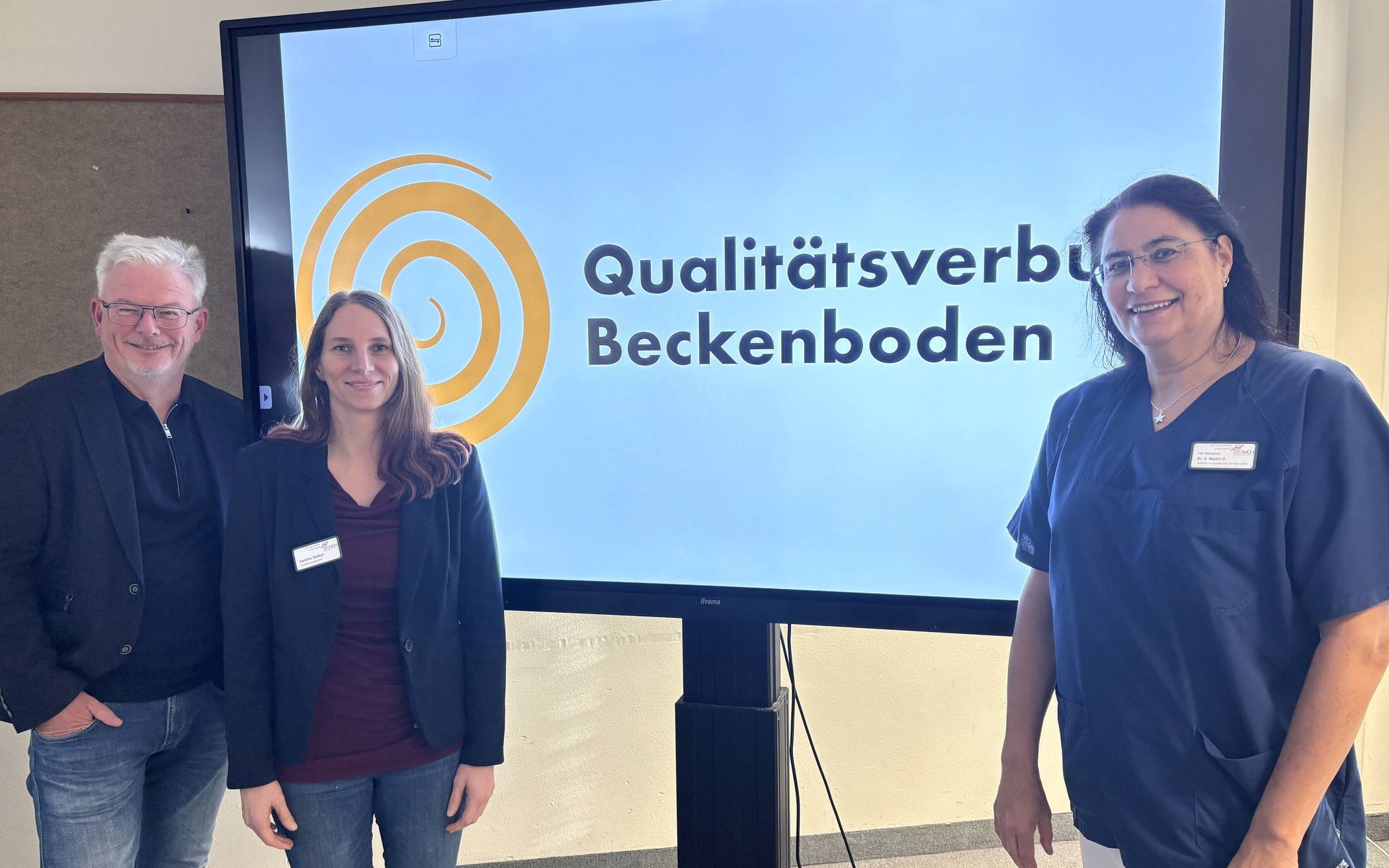 (v.l.) Dr. Andreas Lang vom Qualitätsverbund,