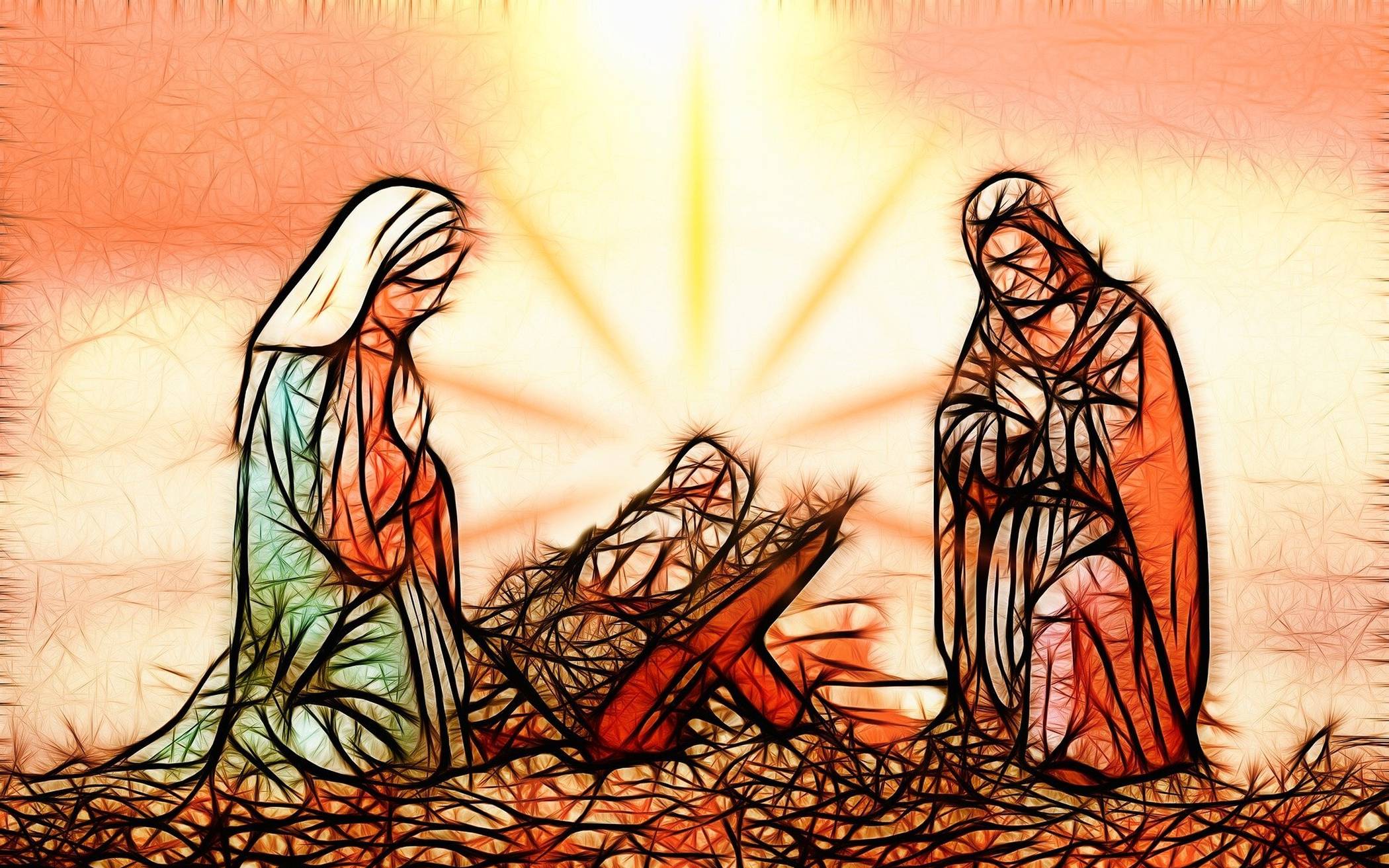 Die Katholischen und Evangelischen Kirchengemeinden laden an den Weihnachtstagen zu ihren Heiligen Messen und Gottesdiensten ein. Foto: geralt