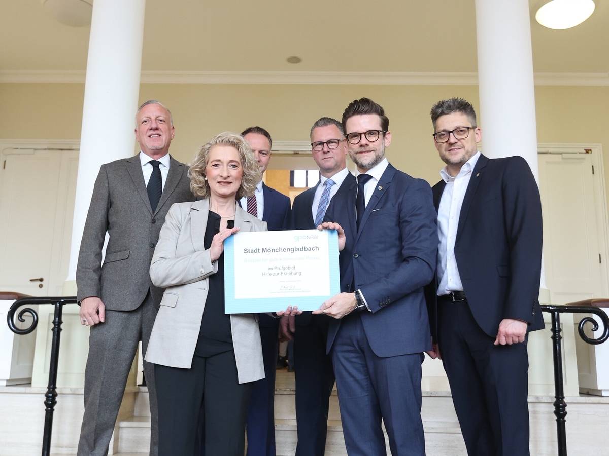 Die Stadt Mönchengladbach auf dem gpaNRW-Prüfstand