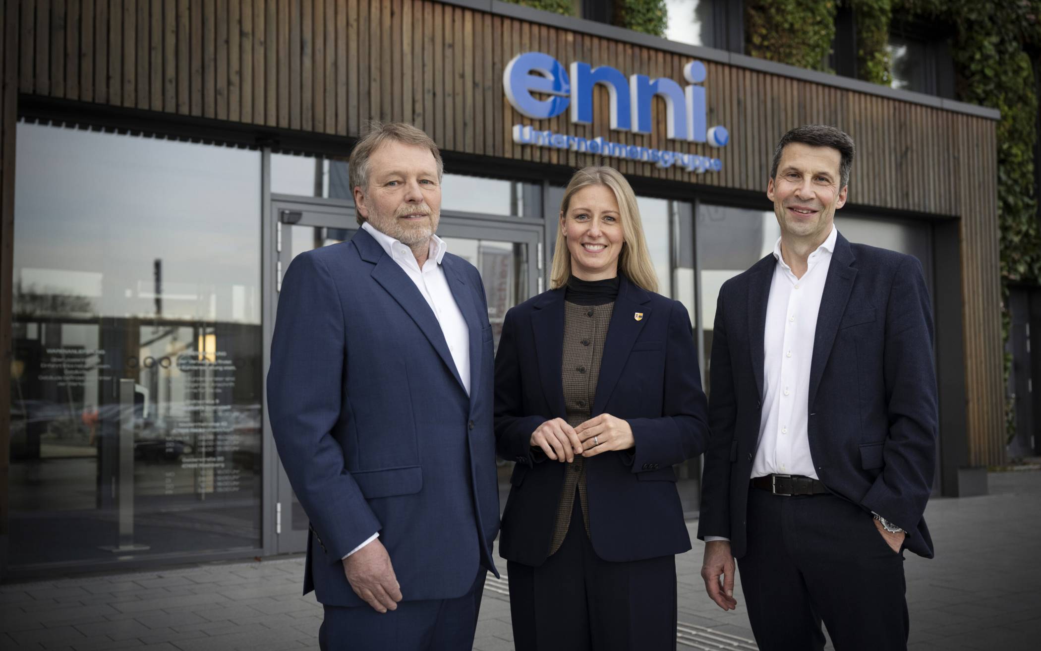 Julia Zupancic mit ihrem Vorgänger Volker